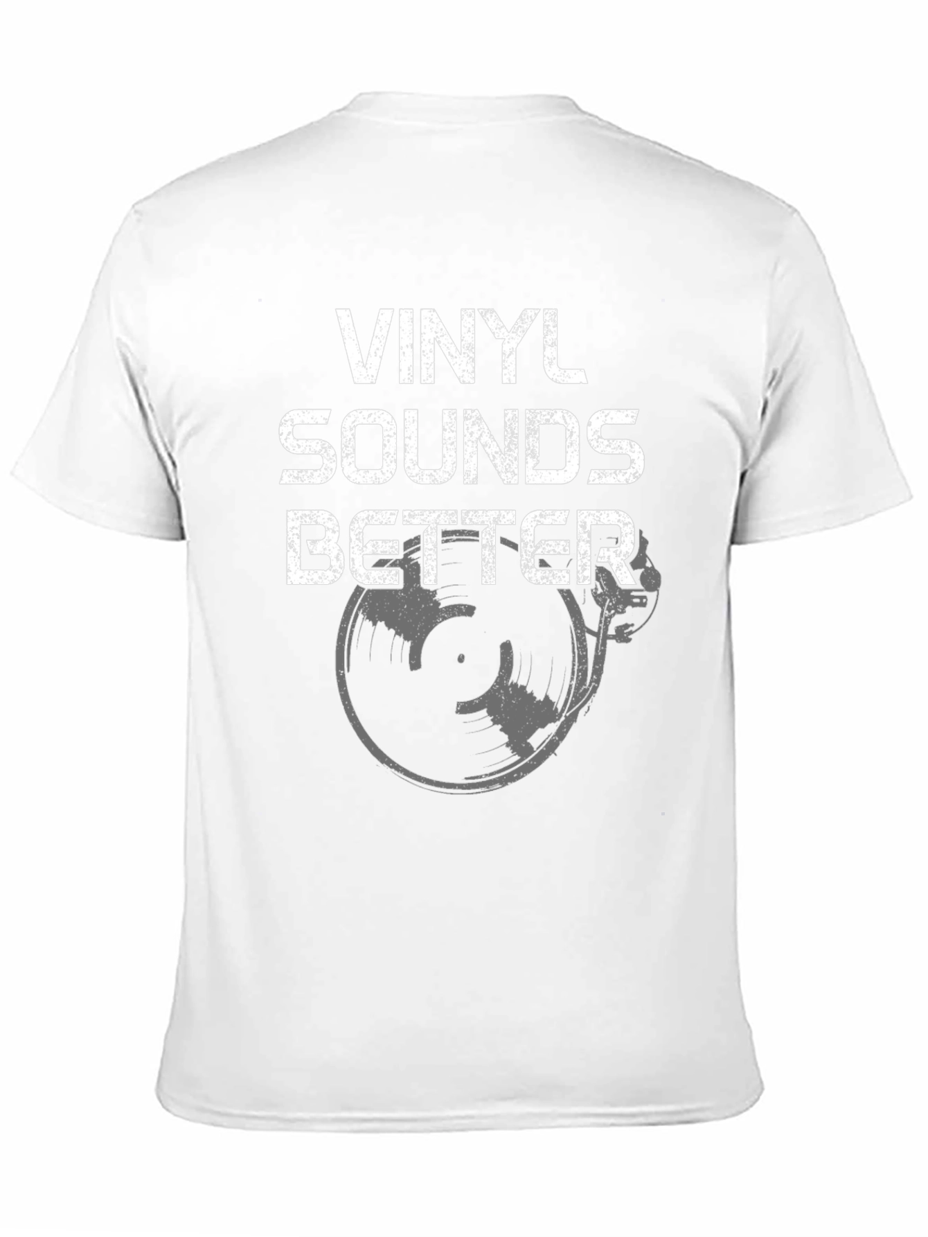 Vinyl Sounds Better Graphic T-Shirt - Music Lover Tee