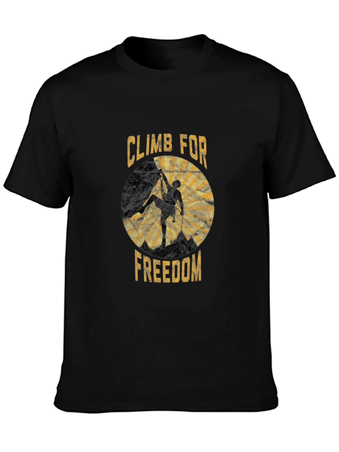 Climb for Freedom Graphic T-Shirt