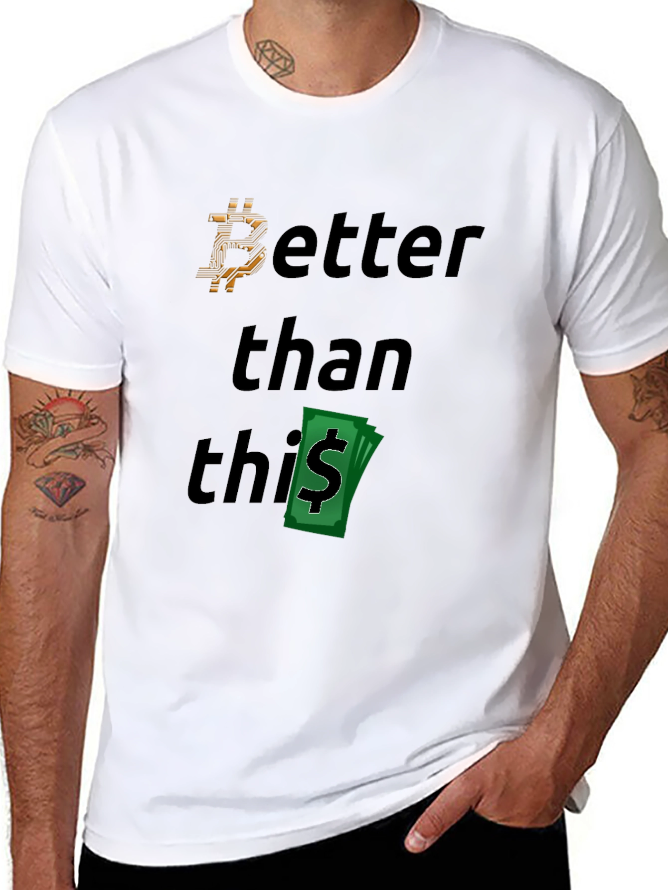 Bitcoin > Money T-Shirt