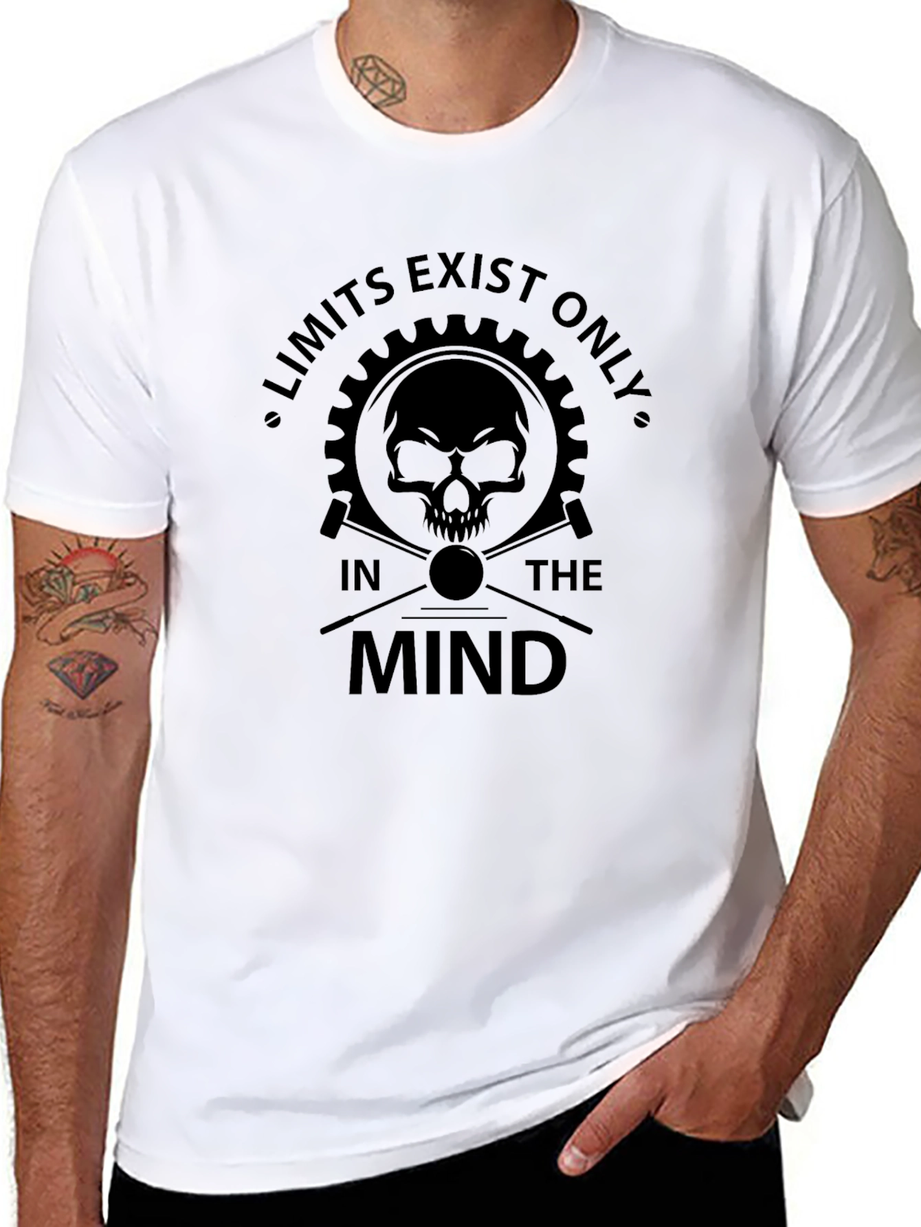Limits Exist Only In The Mind Graphic T-Shirt