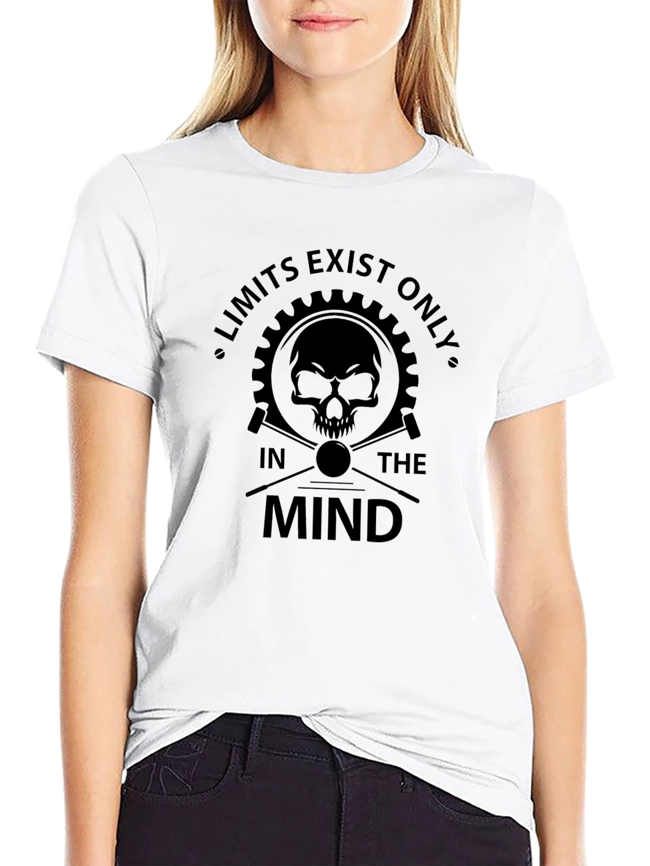 Limits Exist Only In The Mind Graphic T-Shirt