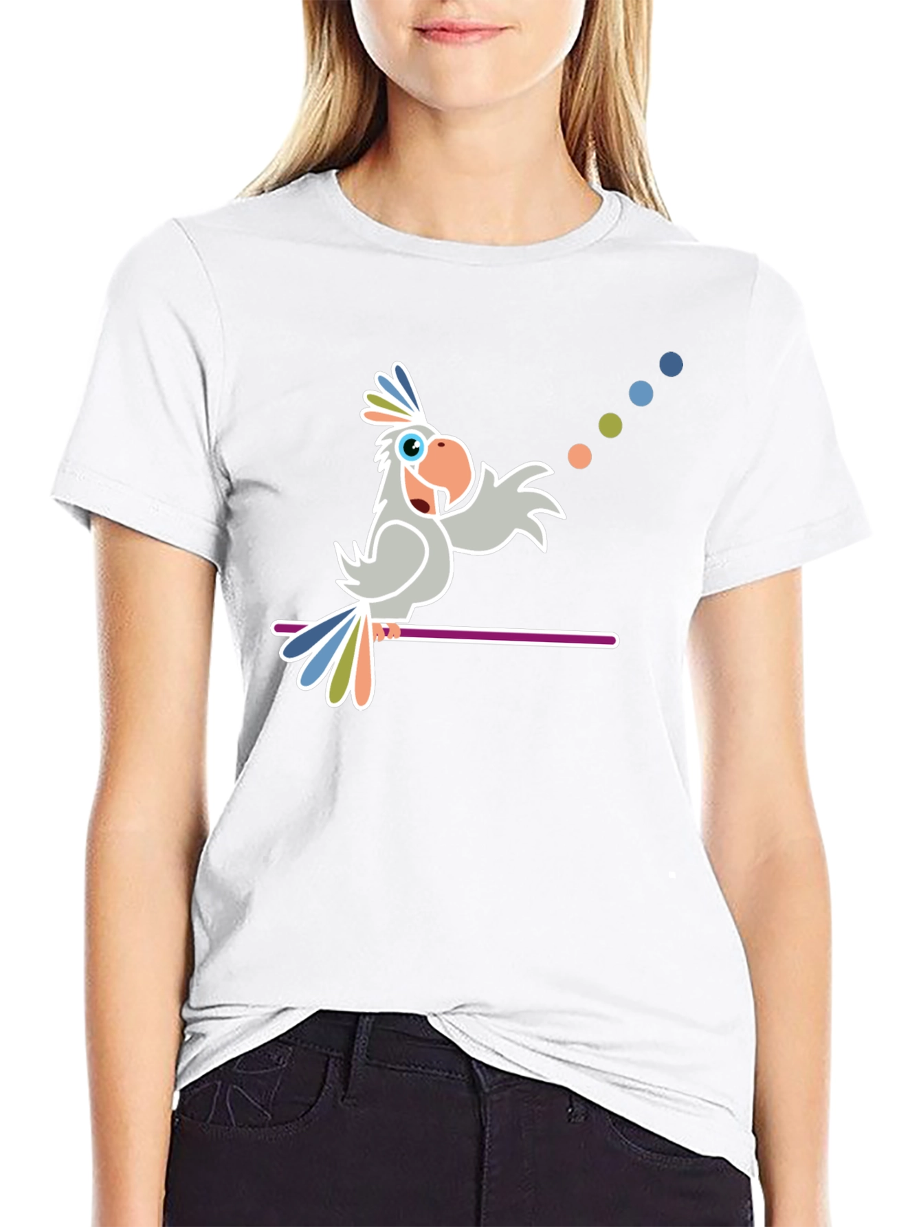 Parrot Juggling T-Shirt