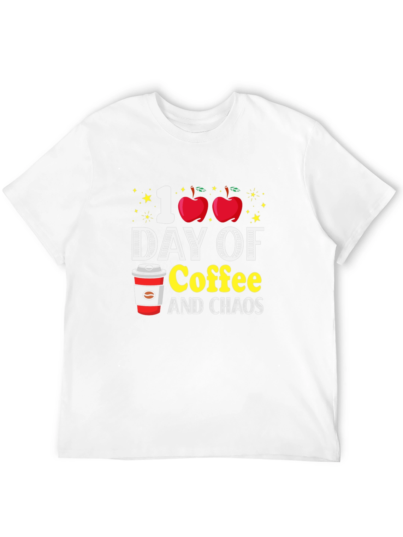 100 Days of Coffee and Chaos T-Shirt