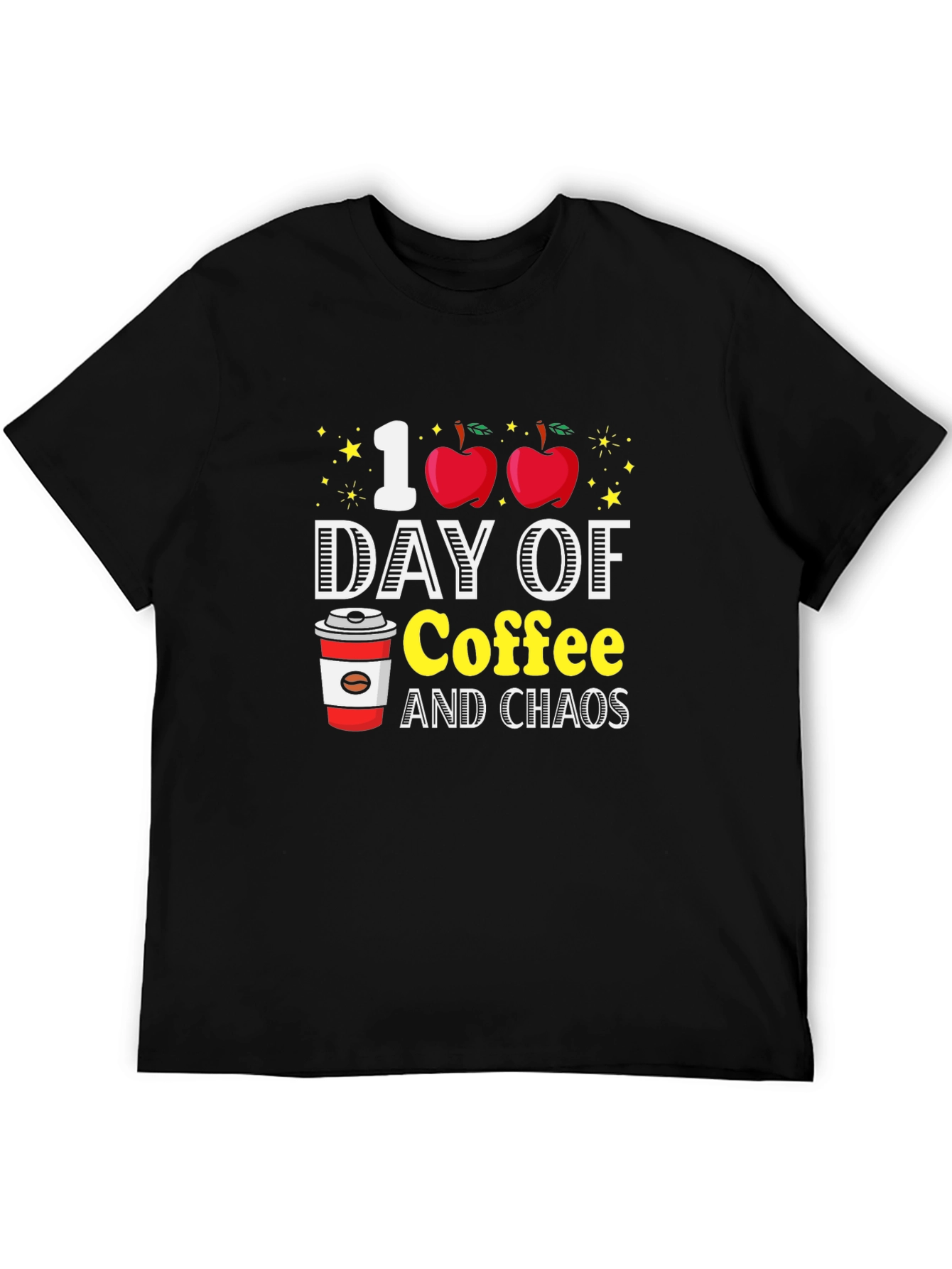 100 Days of Coffee and Chaos T-Shirt