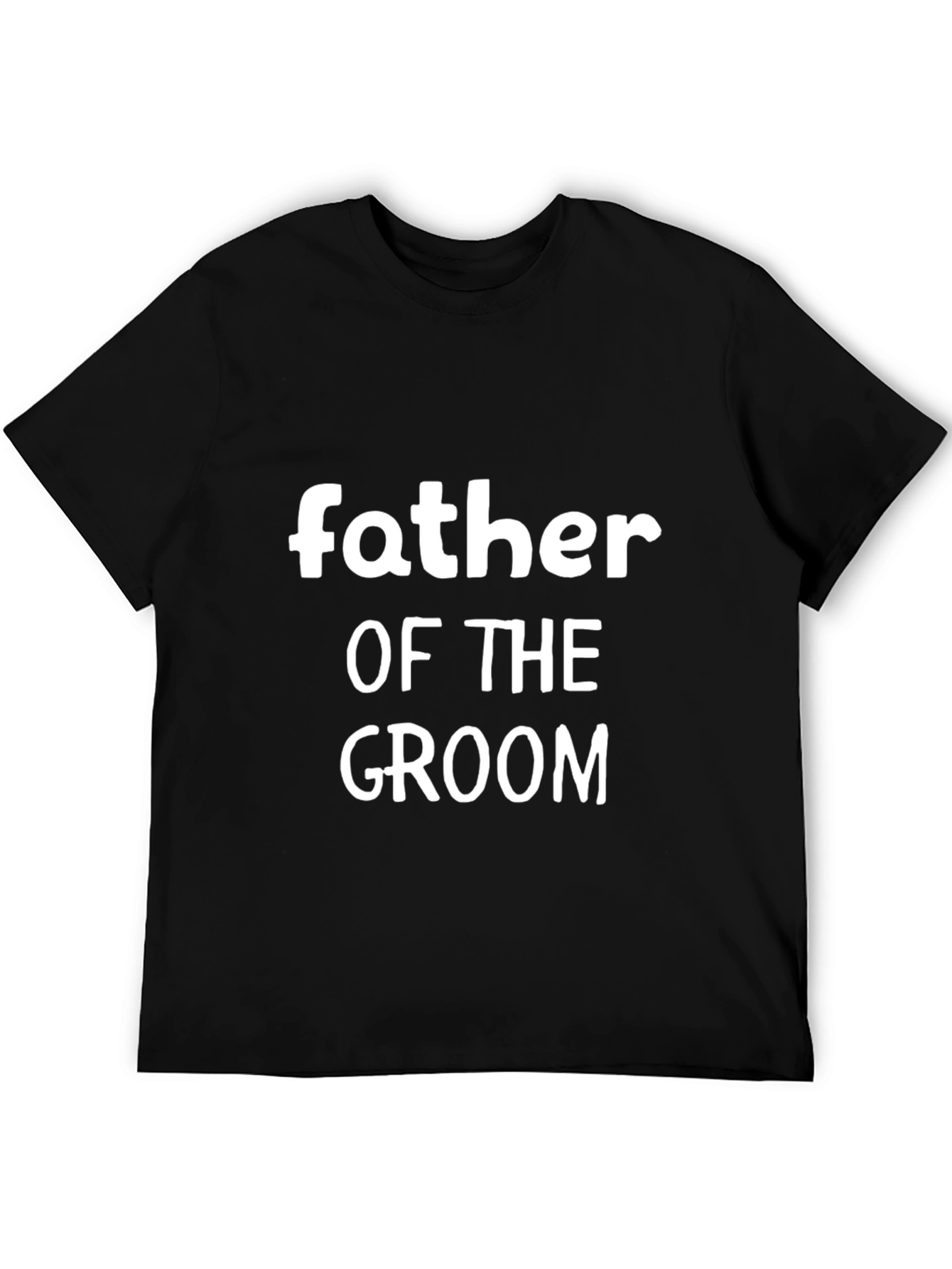 Father of the Groom T-Shirt - Black