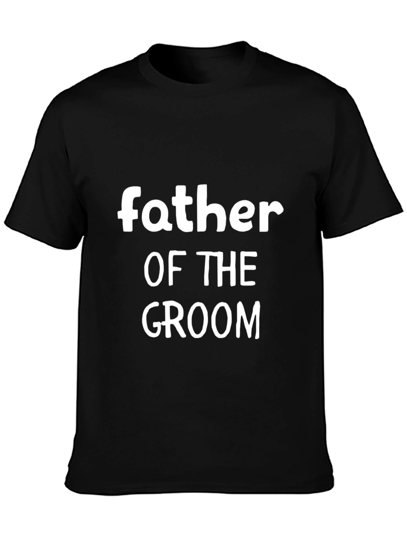 Father of the Groom T-Shirt - Black
