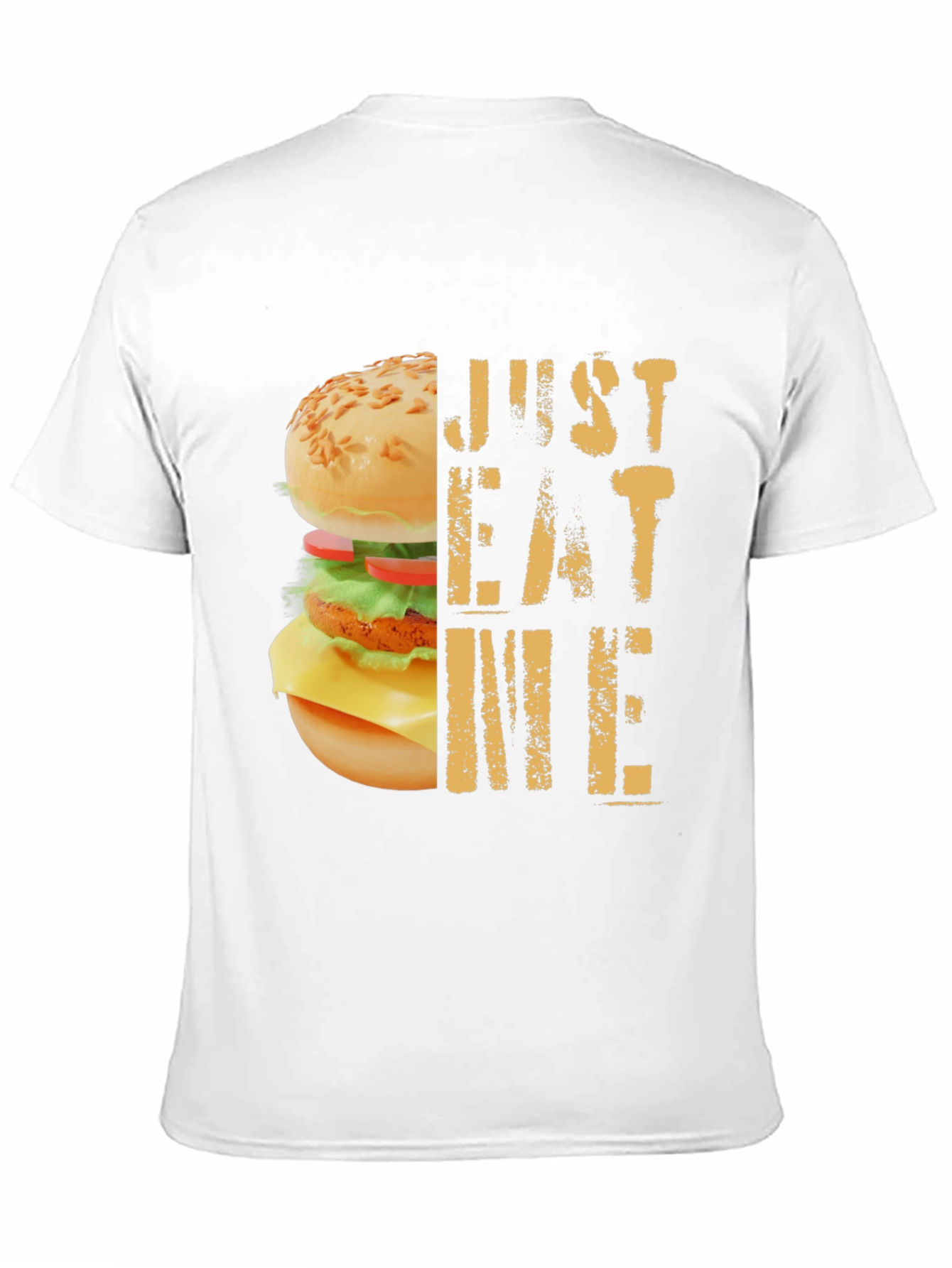 Just Eat Me Burger Graphic T-Shirt