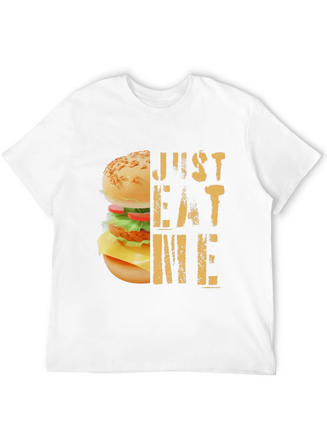 Just Eat Me Burger Graphic T-Shirt