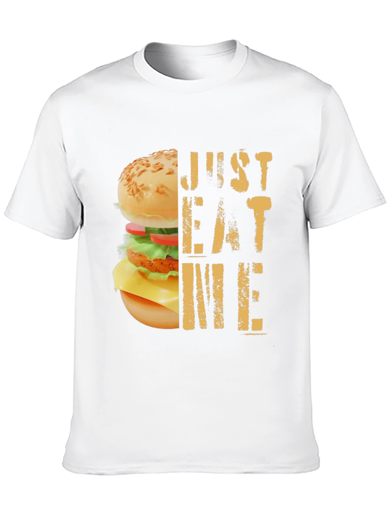 Just Eat Me Burger Graphic T-Shirt