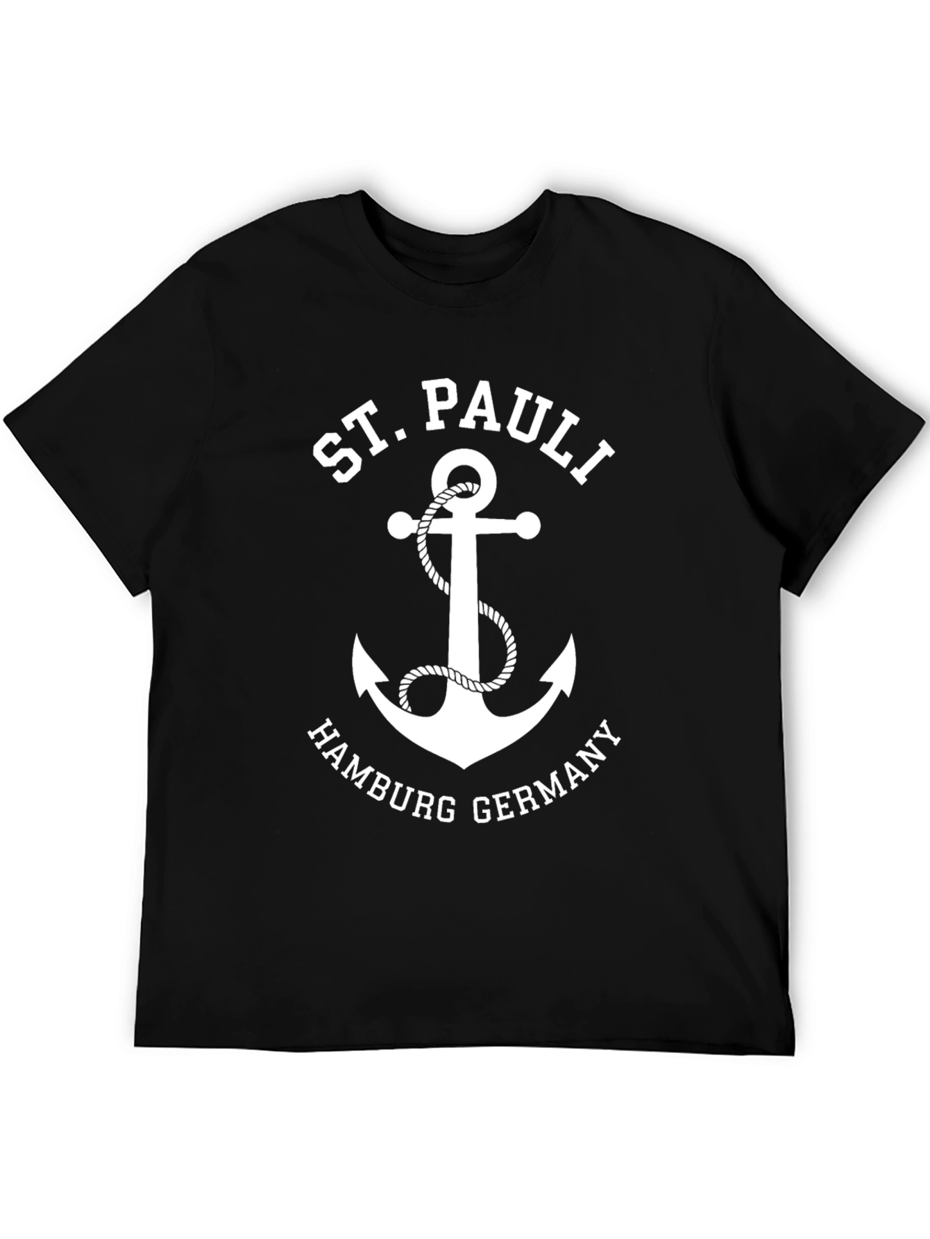 St. Pauli Hamburg Germany Anchor T-Shirt