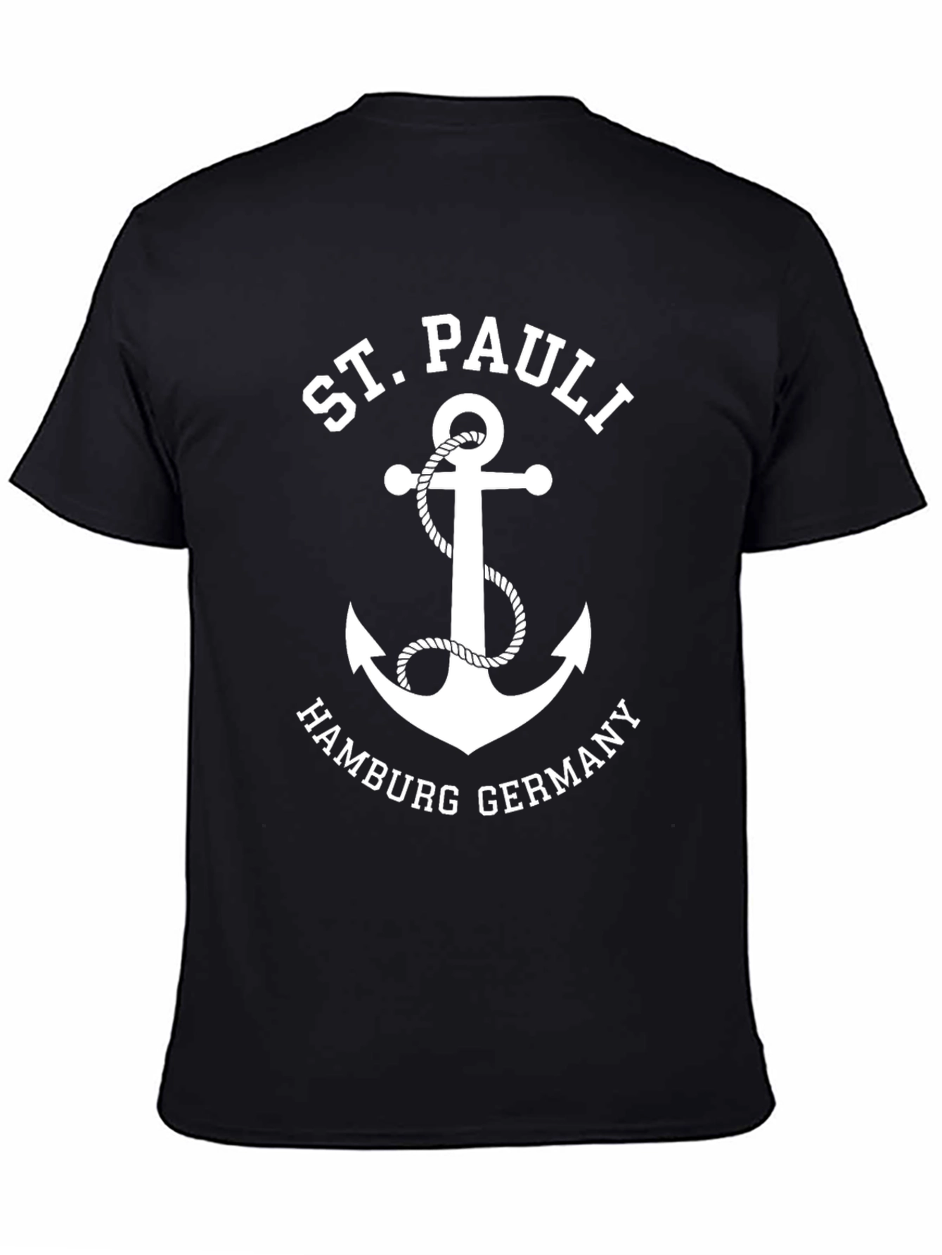 St. Pauli Hamburg Germany Anchor T-Shirt