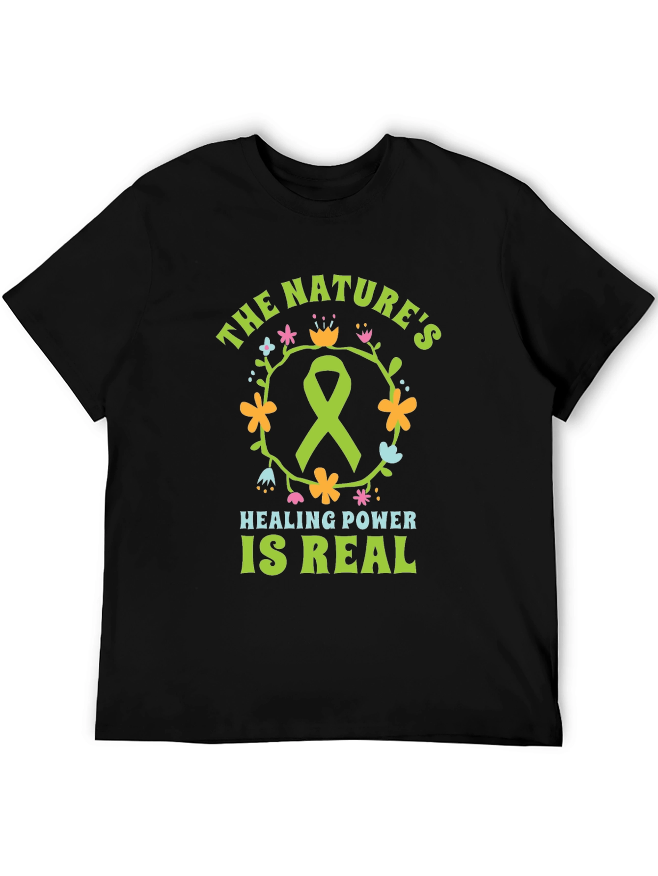 Natures Healing Power T-Shirt - Eco-Friendly Design
