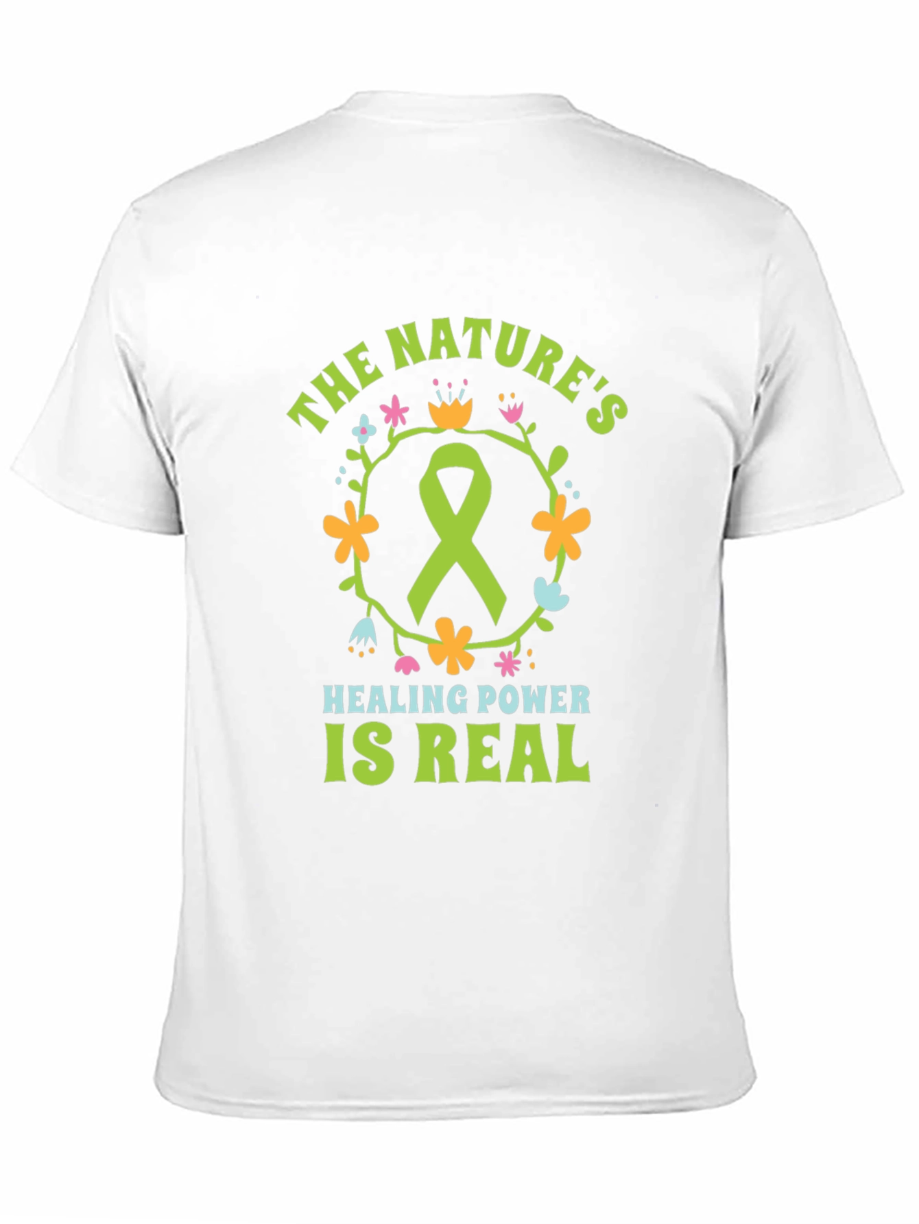 Natures Healing Power T-Shirt - Eco-Friendly Design