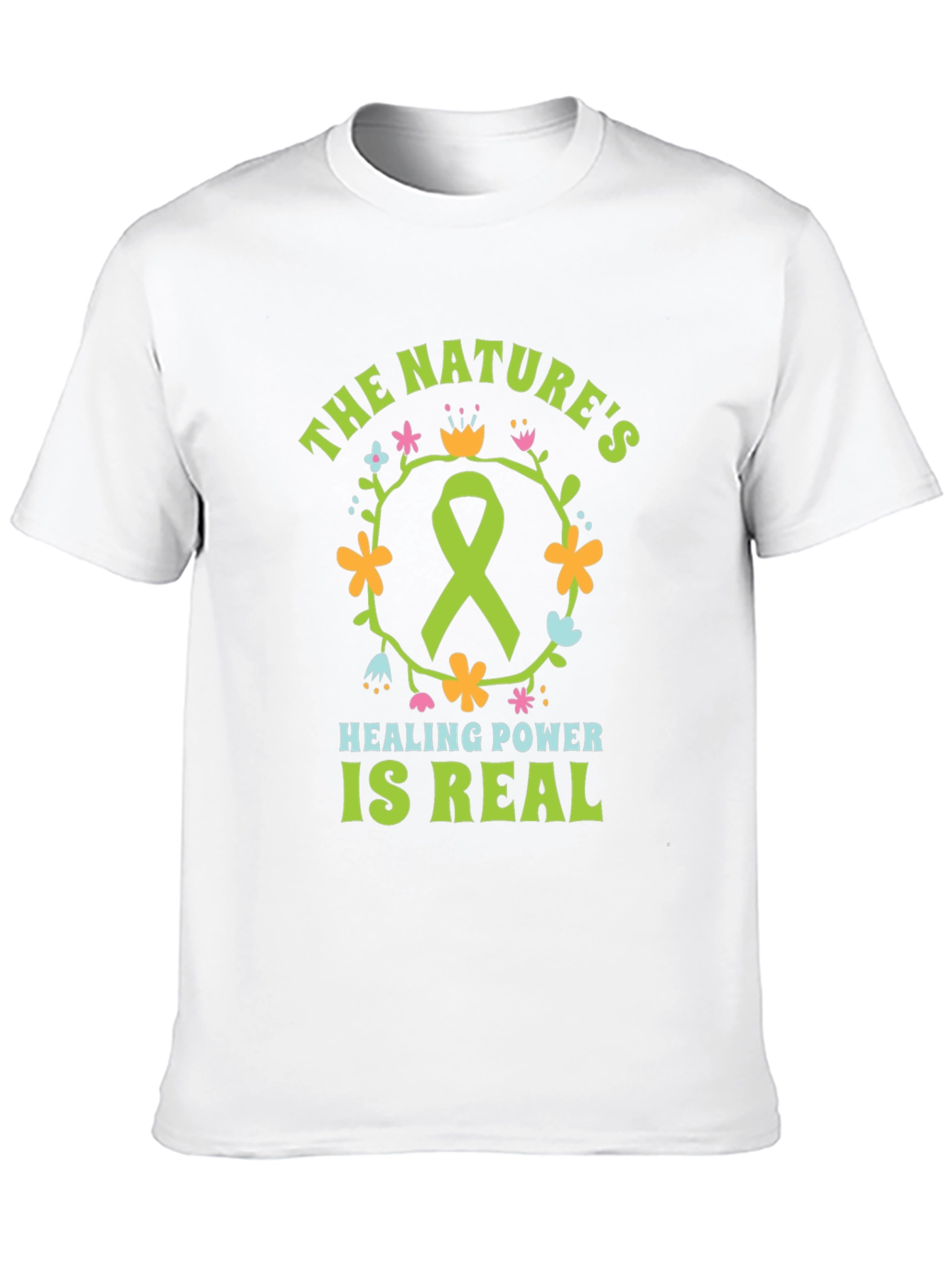 Natures Healing Power T-Shirt - Eco-Friendly Design