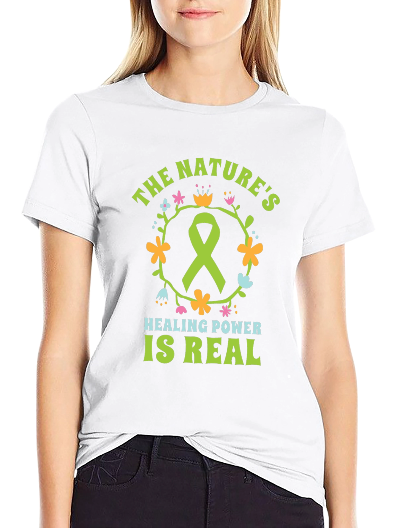 Natures Healing Power T-Shirt - Eco-Friendly Design