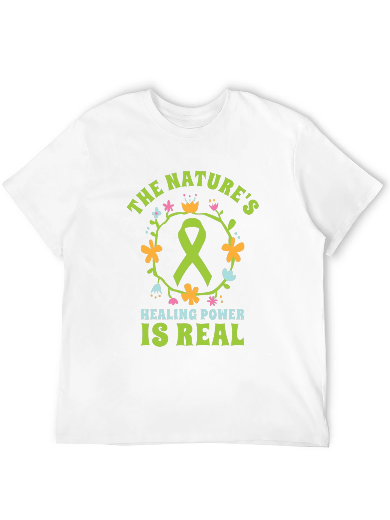 Natures Healing Power T-Shirt - Eco-Friendly Design