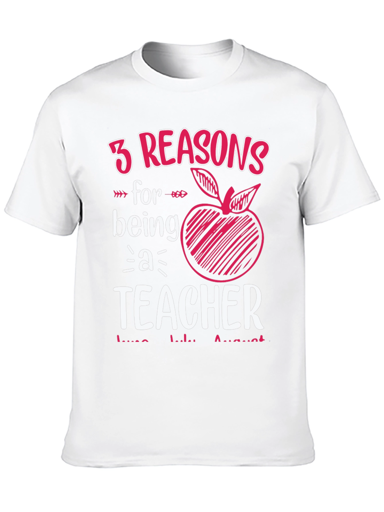 3 Reasons Teacher Graphic Tee
