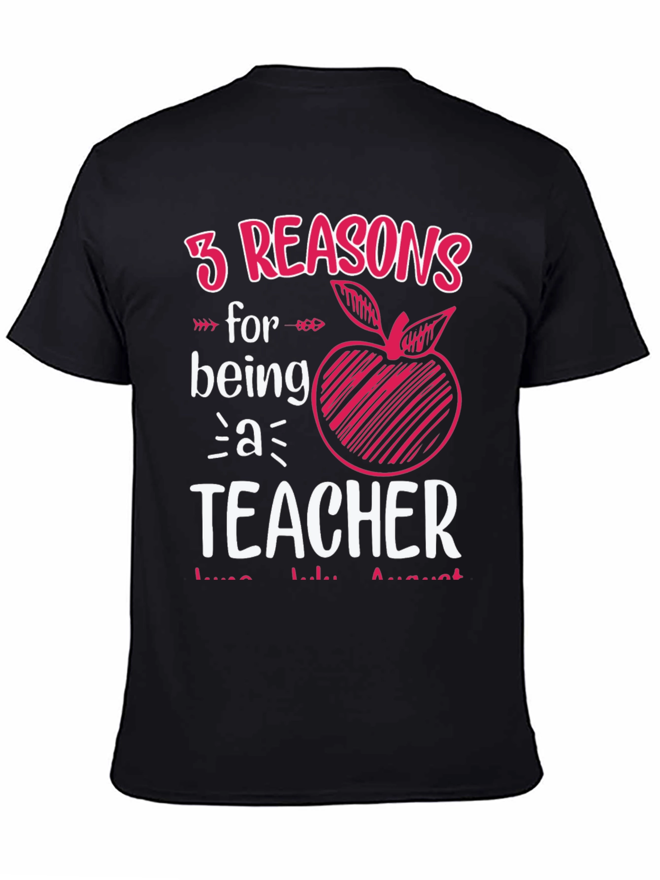 3 Reasons Teacher Graphic Tee
