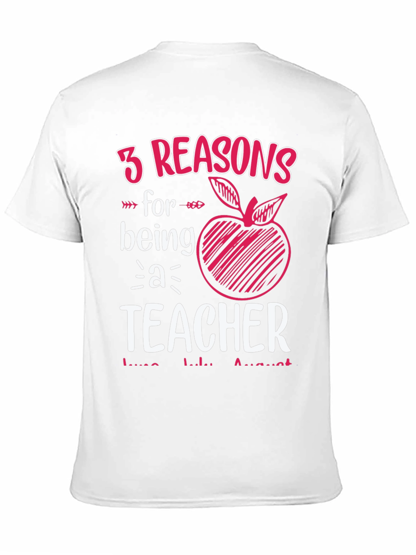 3 Reasons Teacher Graphic Tee