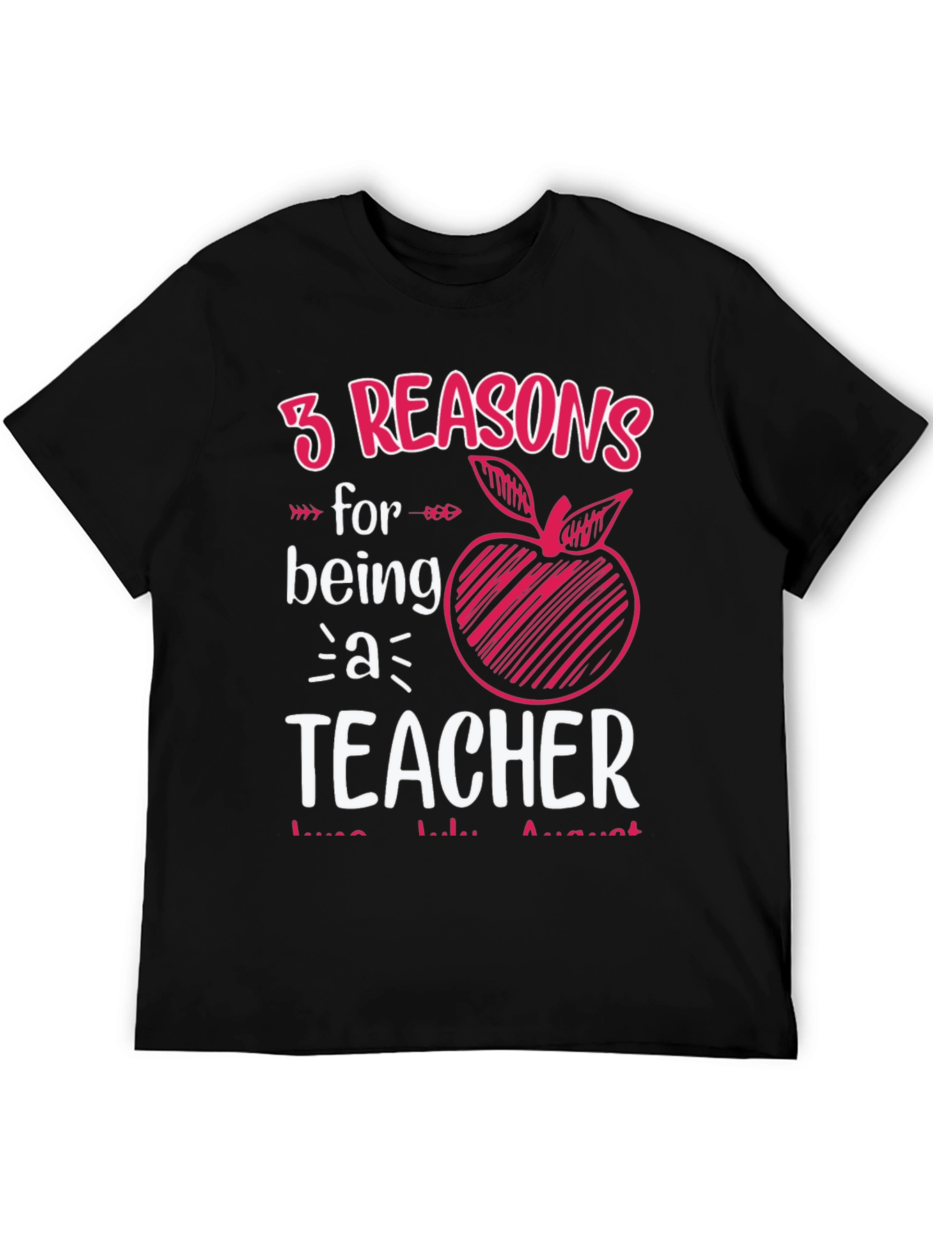 3 Reasons Teacher Graphic Tee