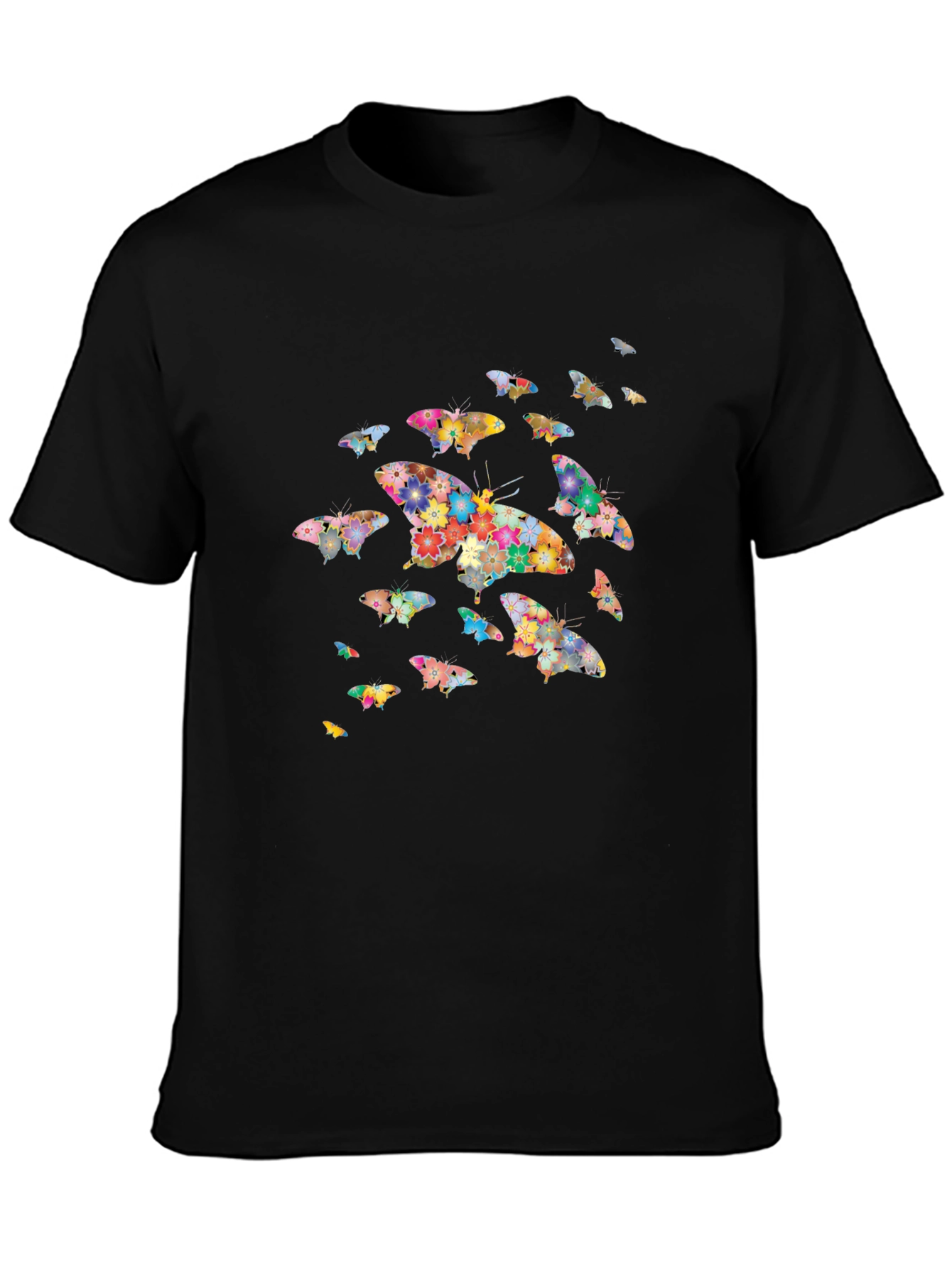 Butterfly Floral Graphic Tee