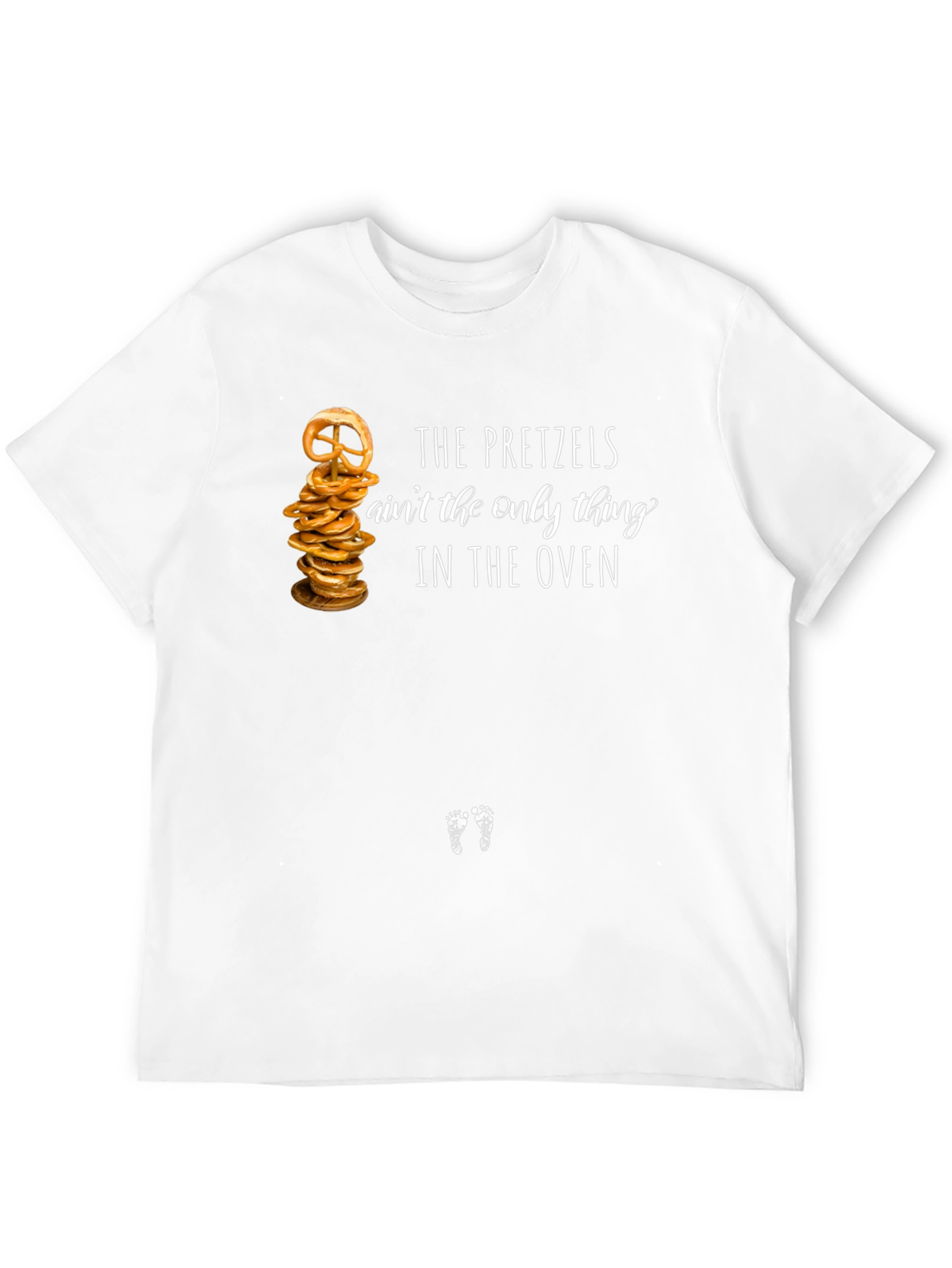 Funny Pregnancy Announcement Pretzel T-Shirt