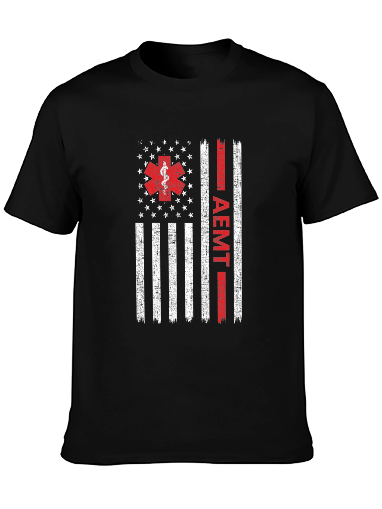 AEMT Flag Graphic T-Shirt - First Responder Apparel