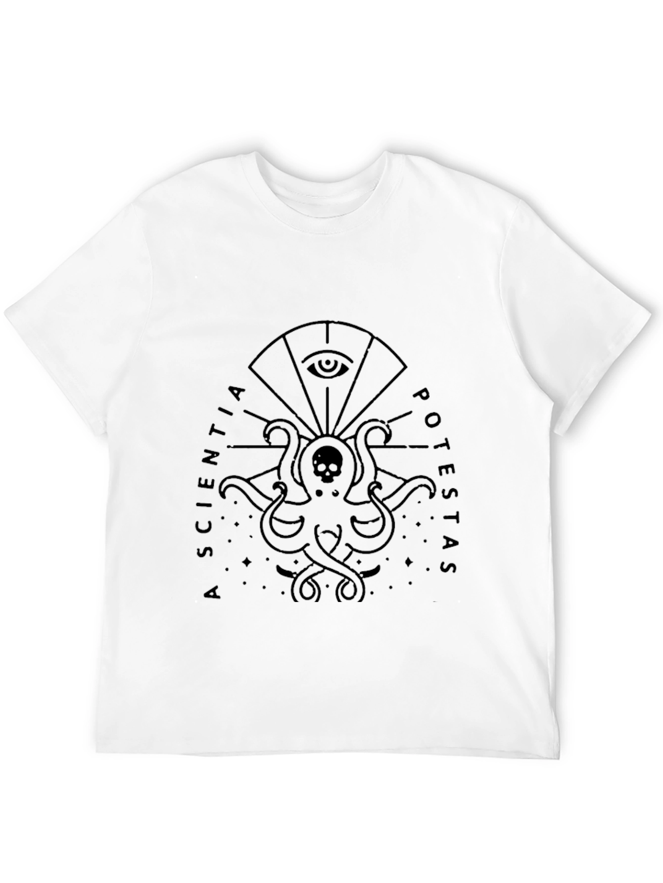 Mystic Octopus Graphic Tee - Science is Power T-Shirt