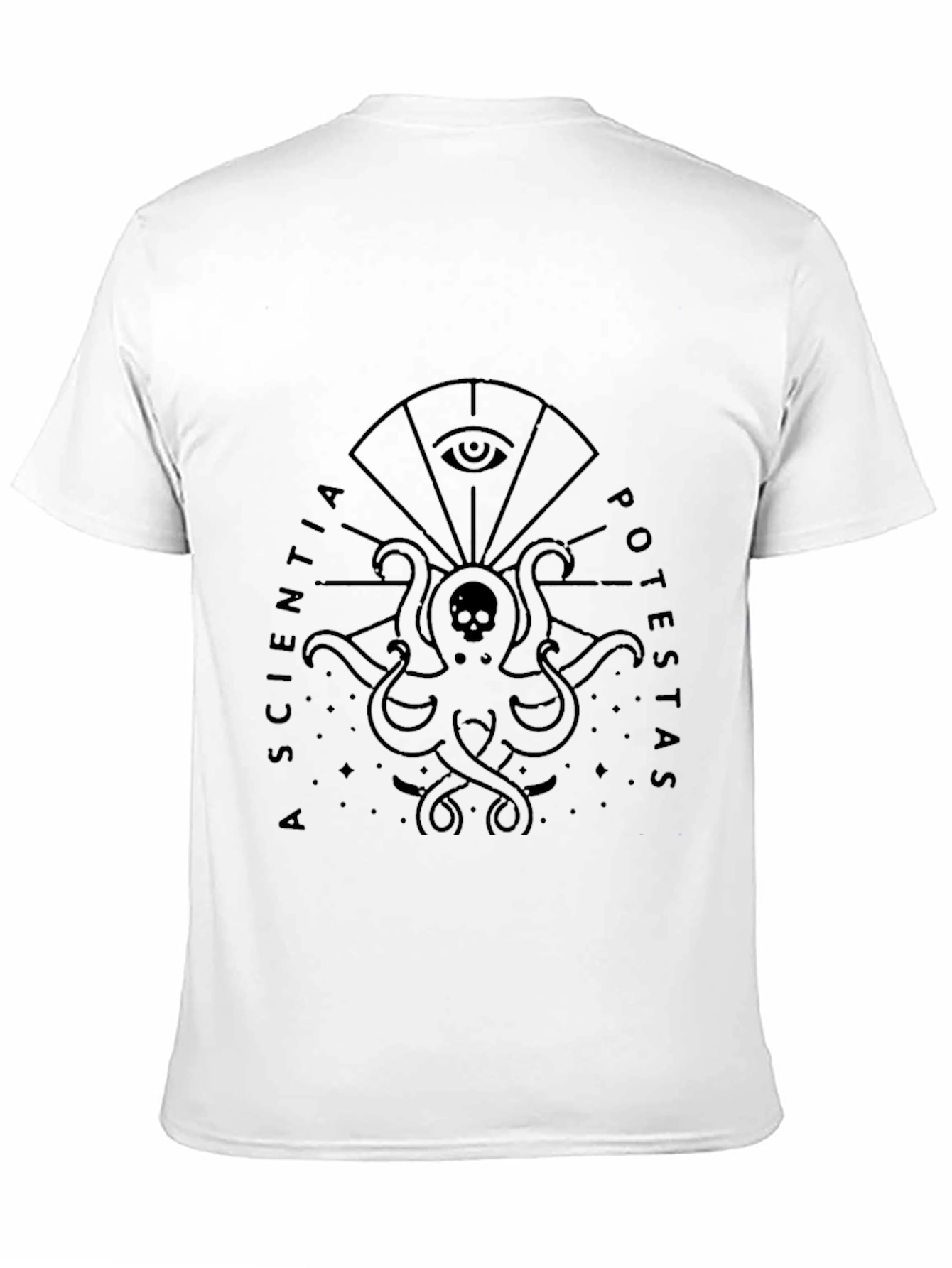 Mystic Octopus Graphic Tee - Science is Power T-Shirt