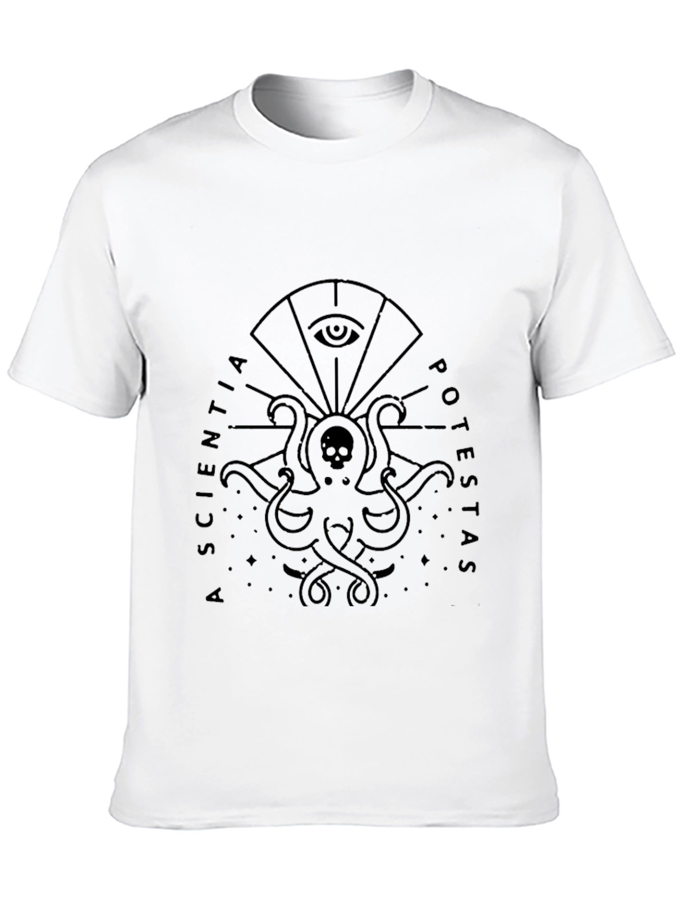 Mystic Octopus Graphic Tee - Science is Power T-Shirt