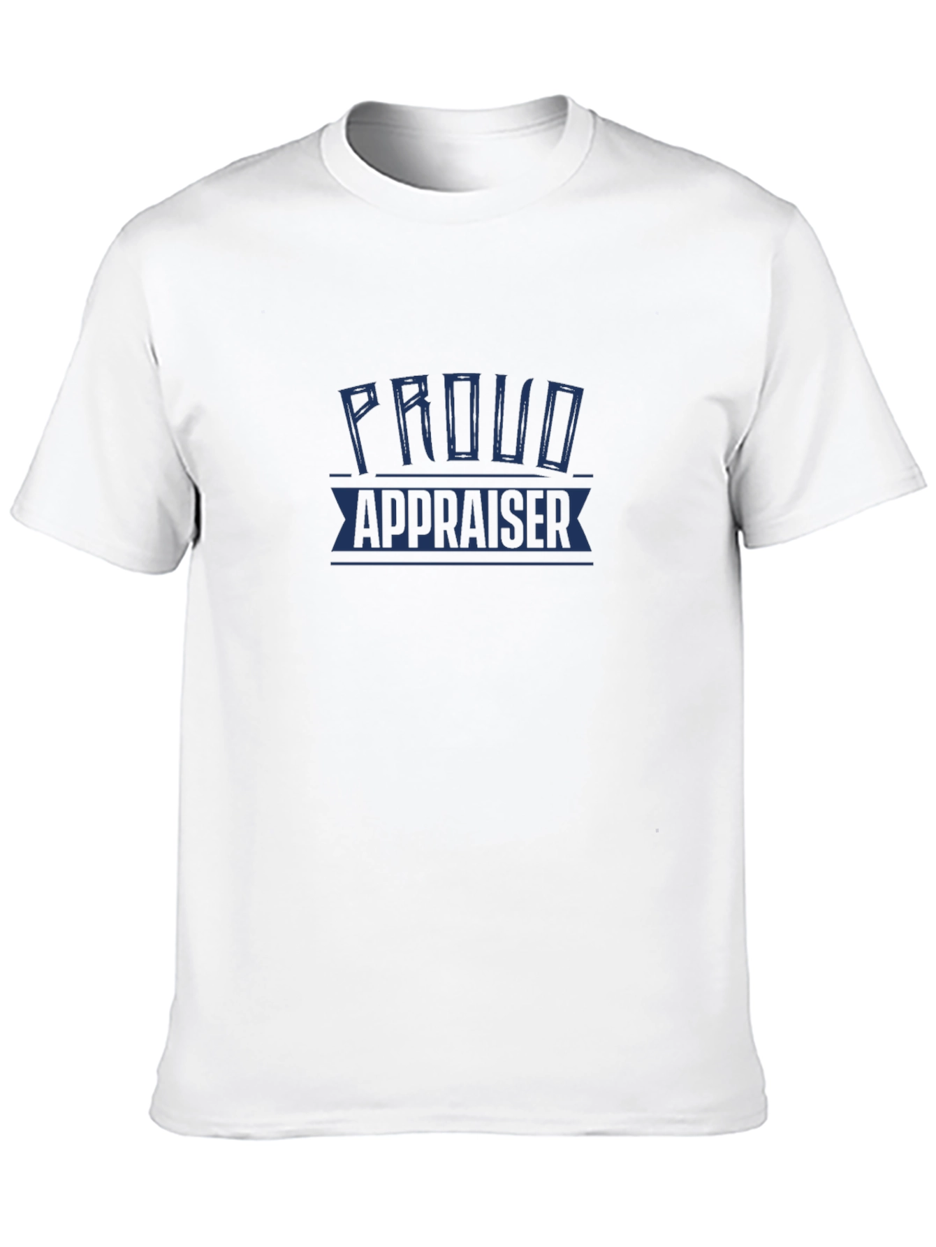 Proud Appraiser T-Shirt - Black Cotton Blend Tee