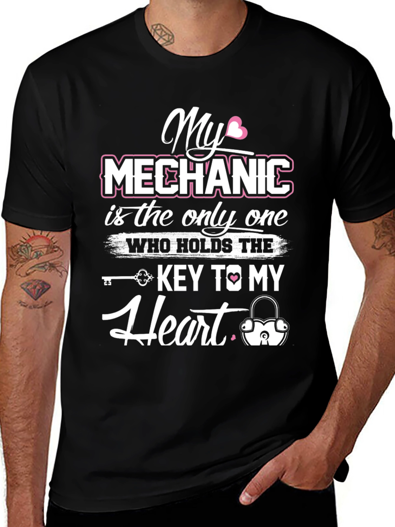 My Mechanic is the Key to My Heart T-Shirt