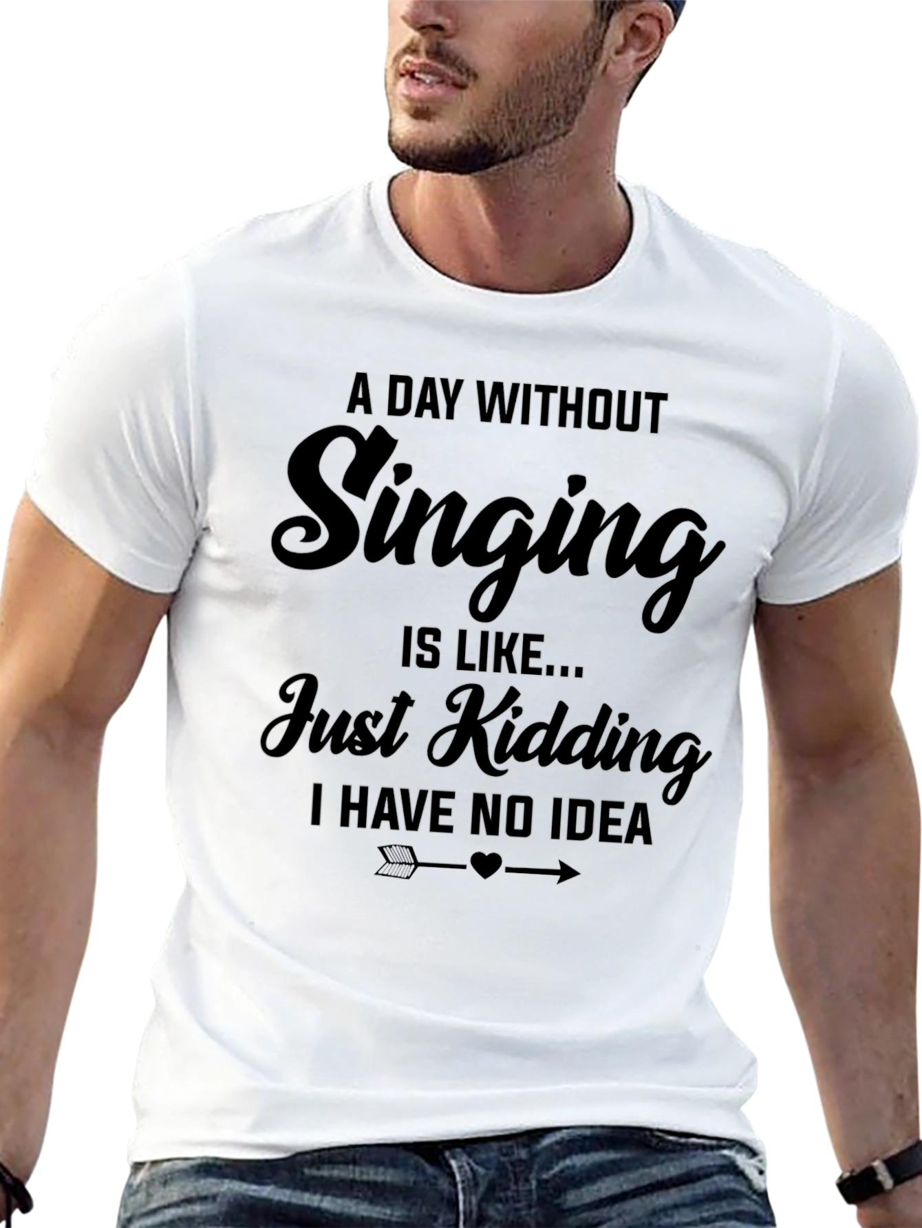 Singing T-Shirt: A Day Without Singing