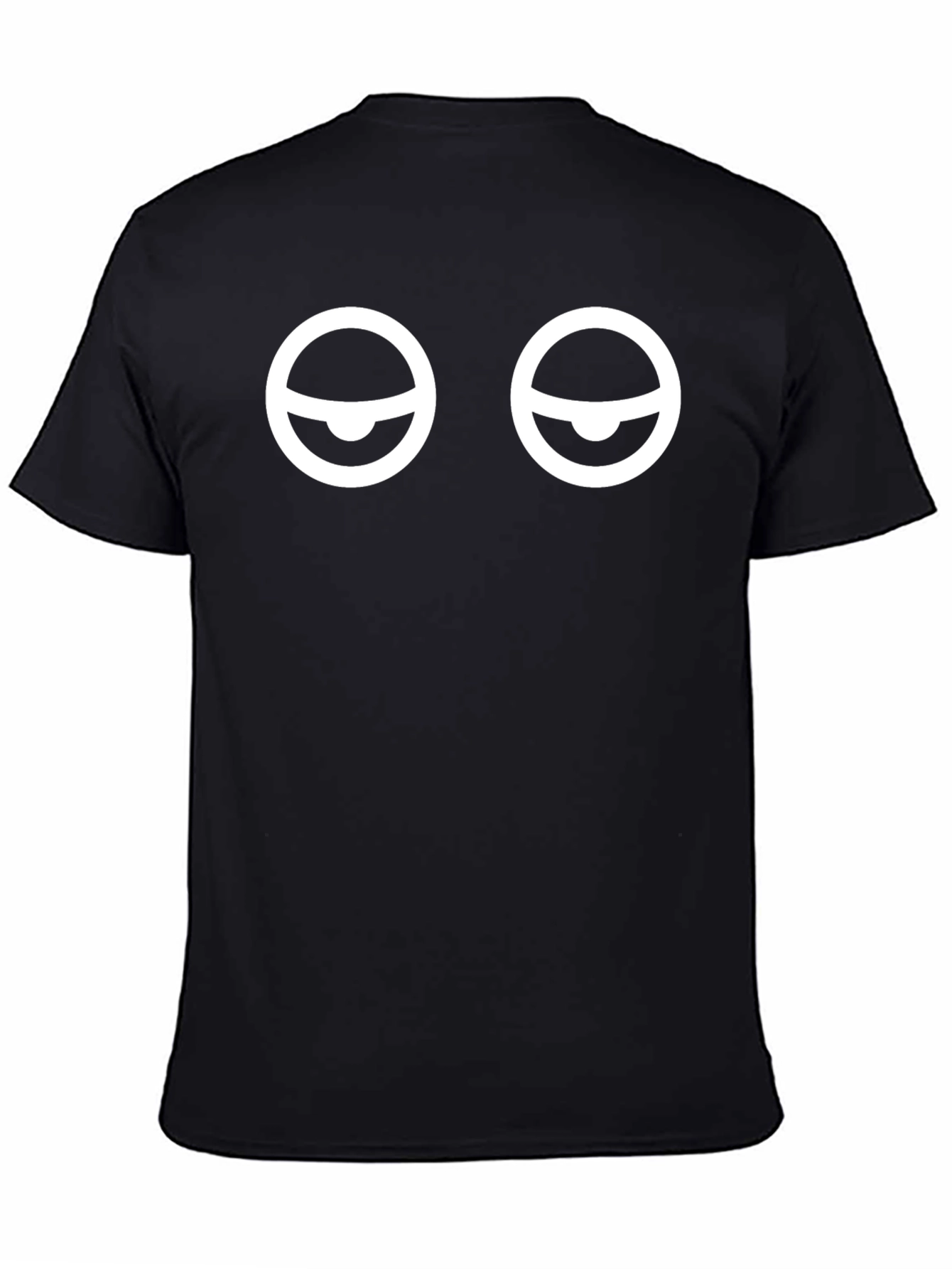 Minimalist Sleepy Eyes Graphic T-Shirt