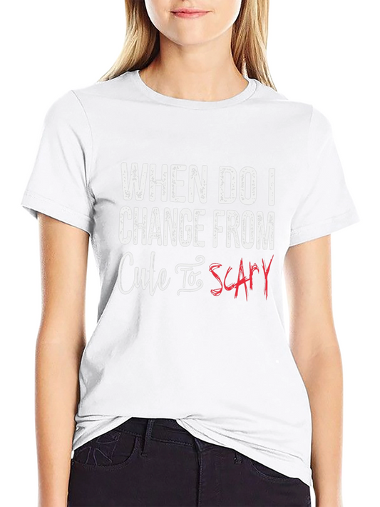 Cute to Scary Mens Graphic Tee