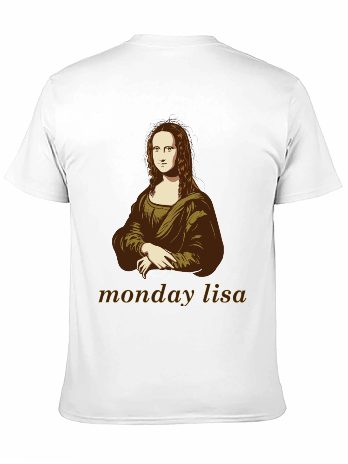 Monday Lisa T-Shirt - Iconic Art Tee