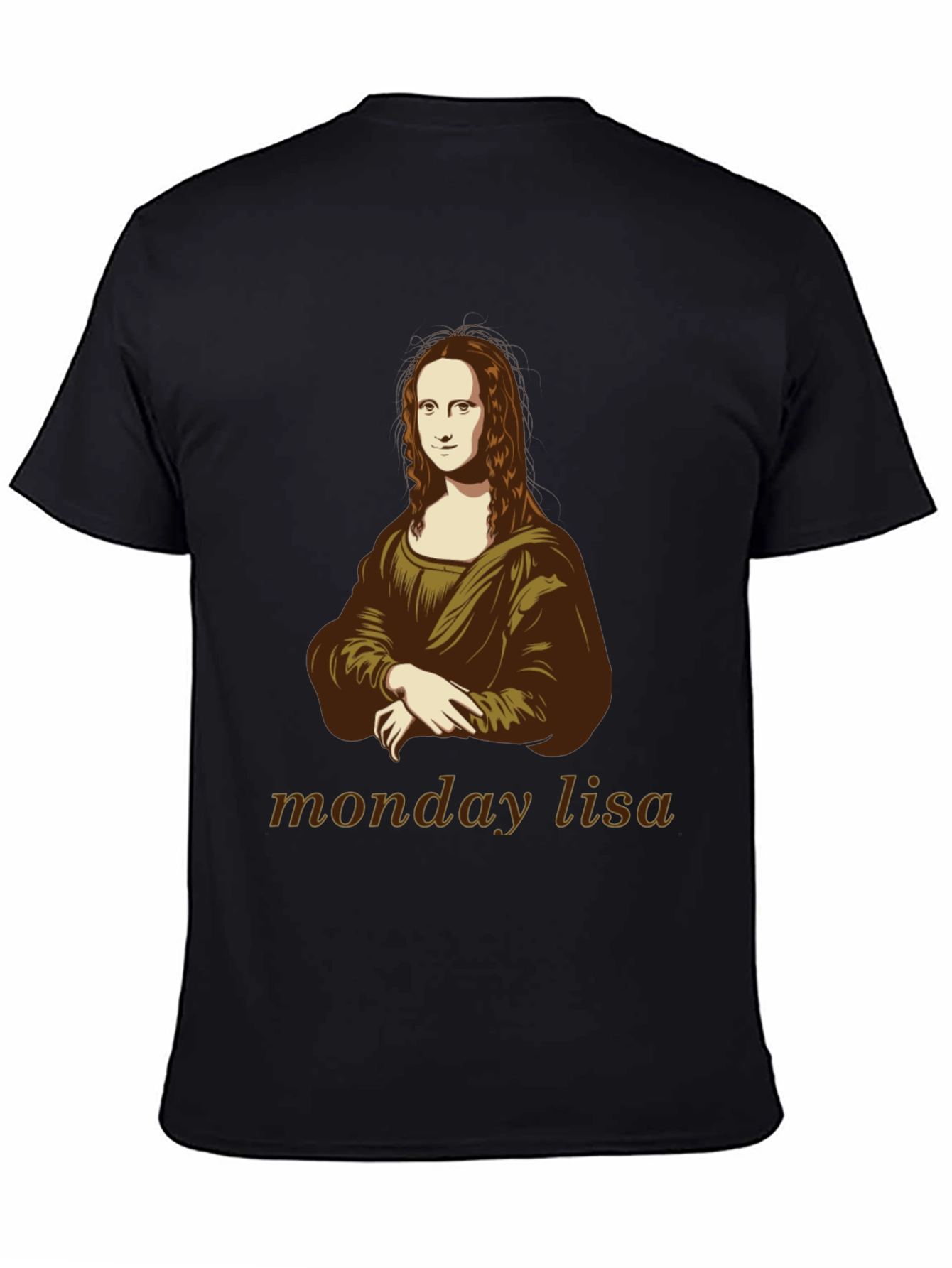 Monday Lisa T-Shirt - Iconic Art Tee