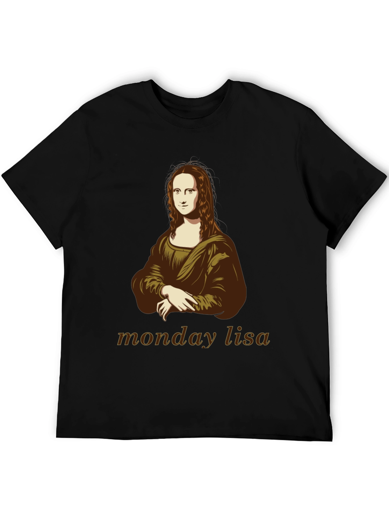 Monday Lisa T-Shirt - Iconic Art Tee