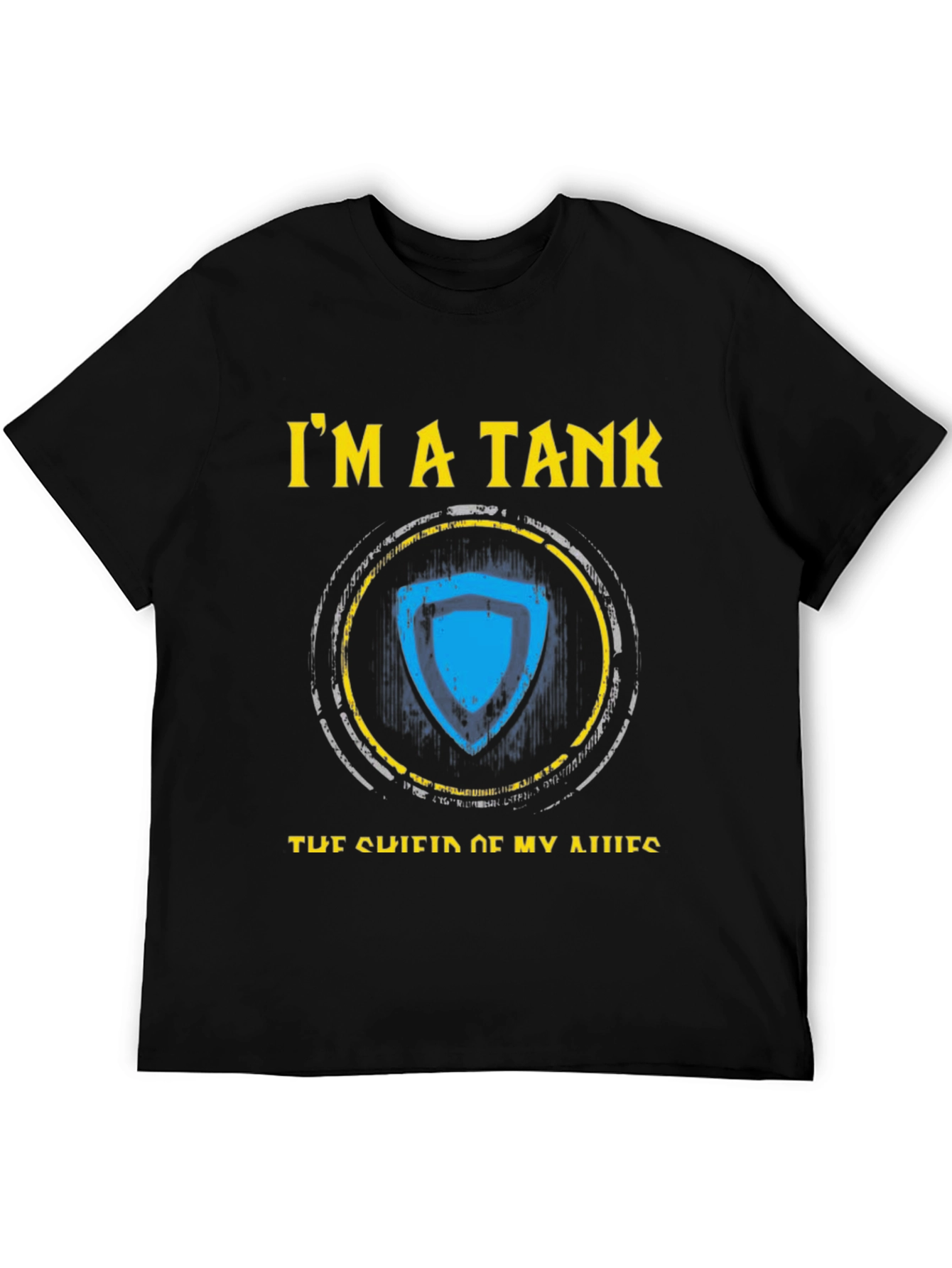 Im A Tank Shield T-Shirt - Gaming Apparel