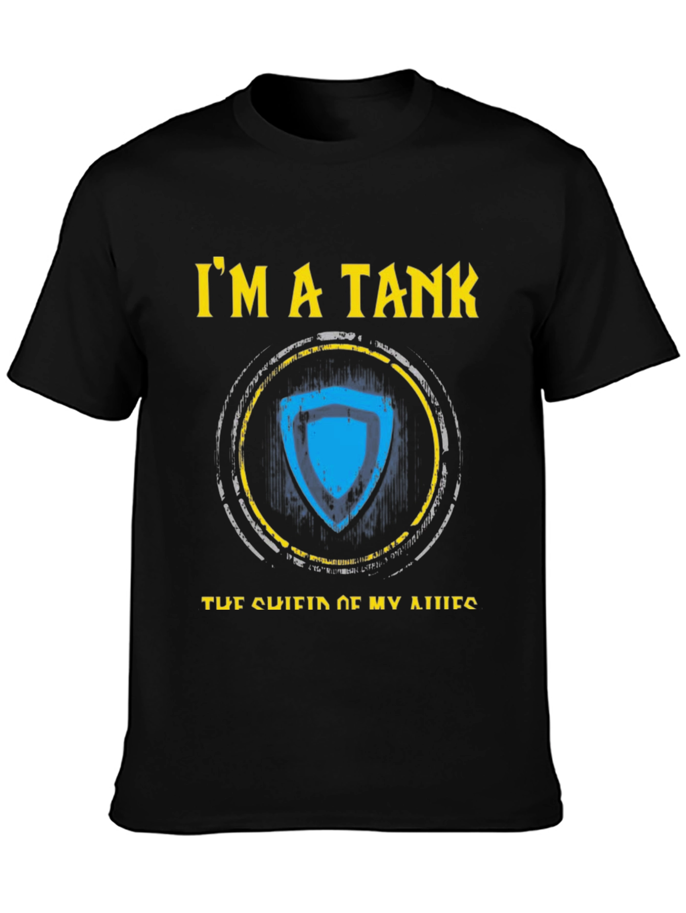 Im A Tank Shield T-Shirt - Gaming Apparel