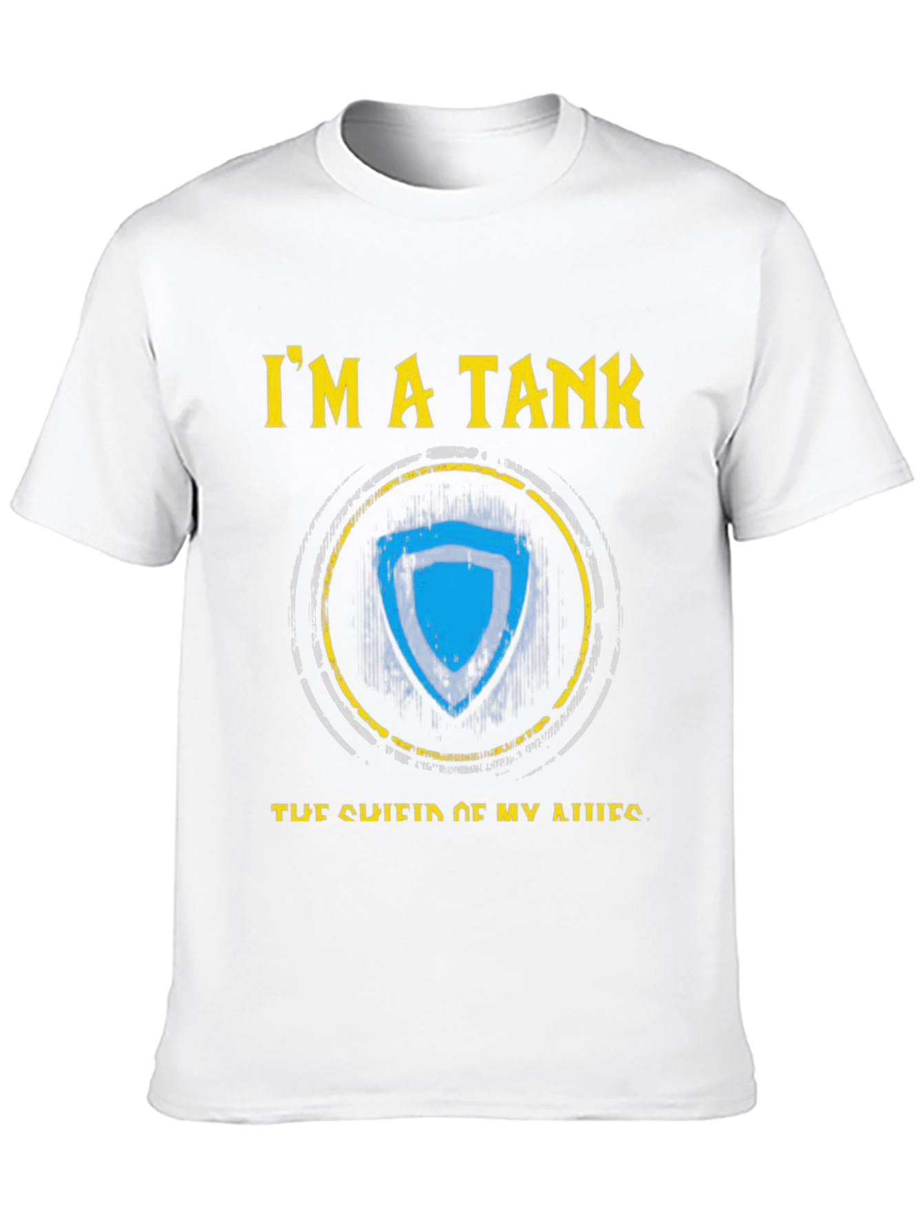 Im A Tank Shield T-Shirt - Gaming Apparel