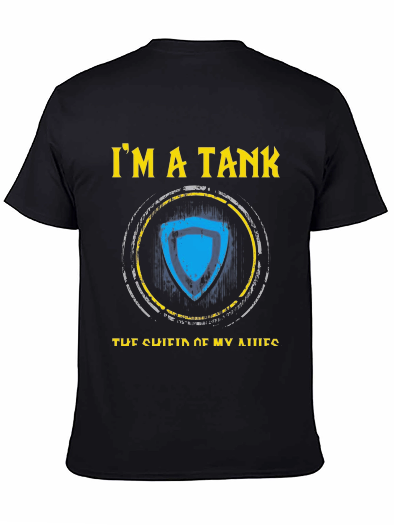 Im A Tank Shield T-Shirt - Gaming Apparel