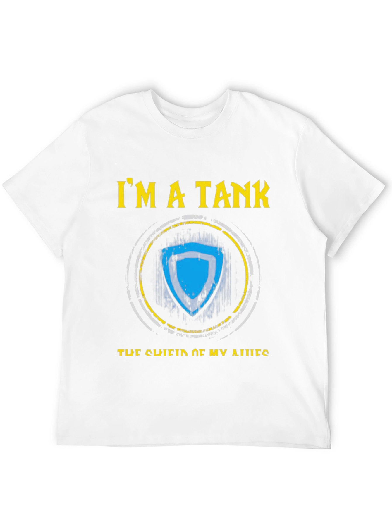 Im A Tank Shield T-Shirt - Gaming Apparel