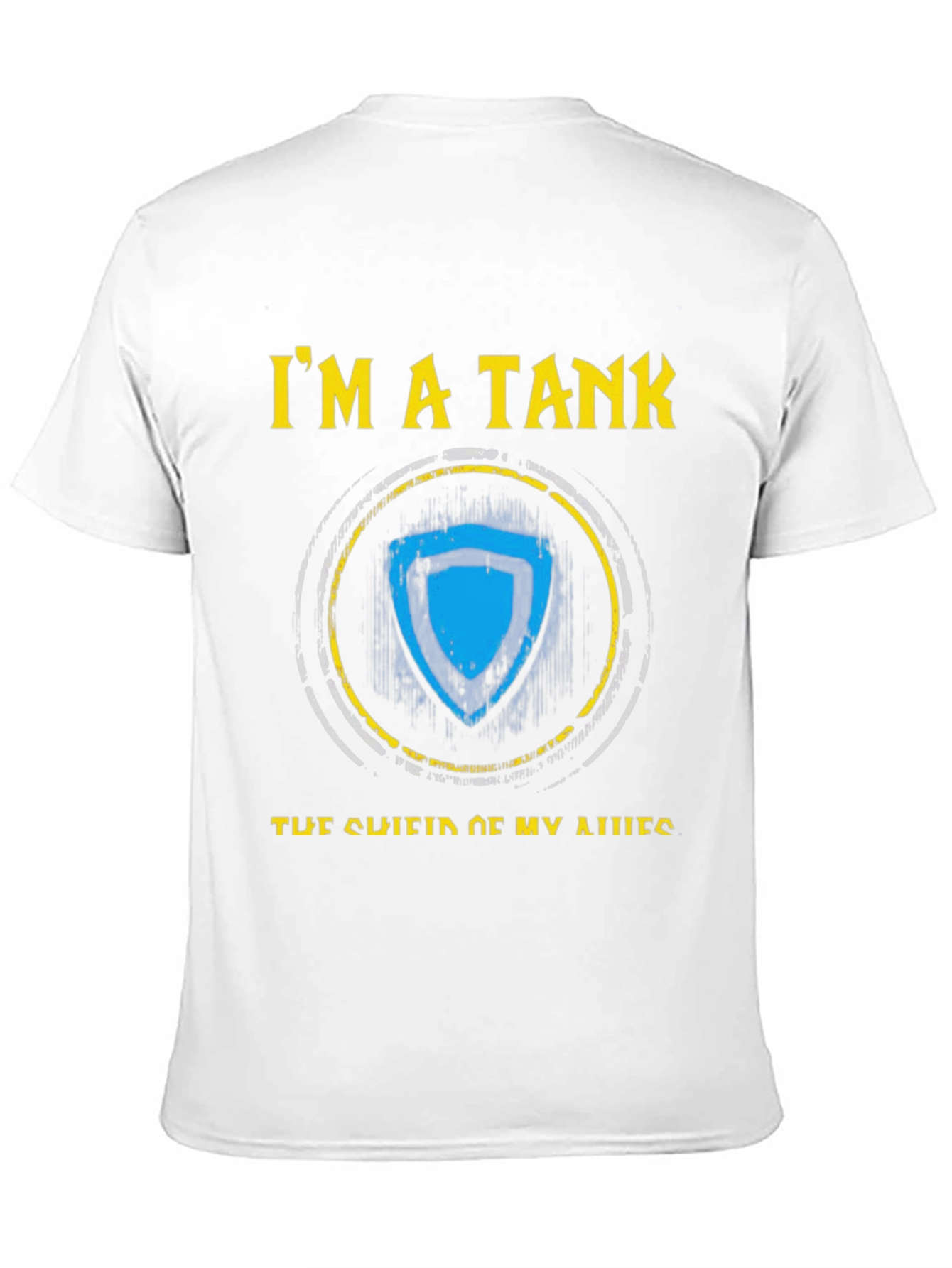 Im A Tank Shield T-Shirt - Gaming Apparel