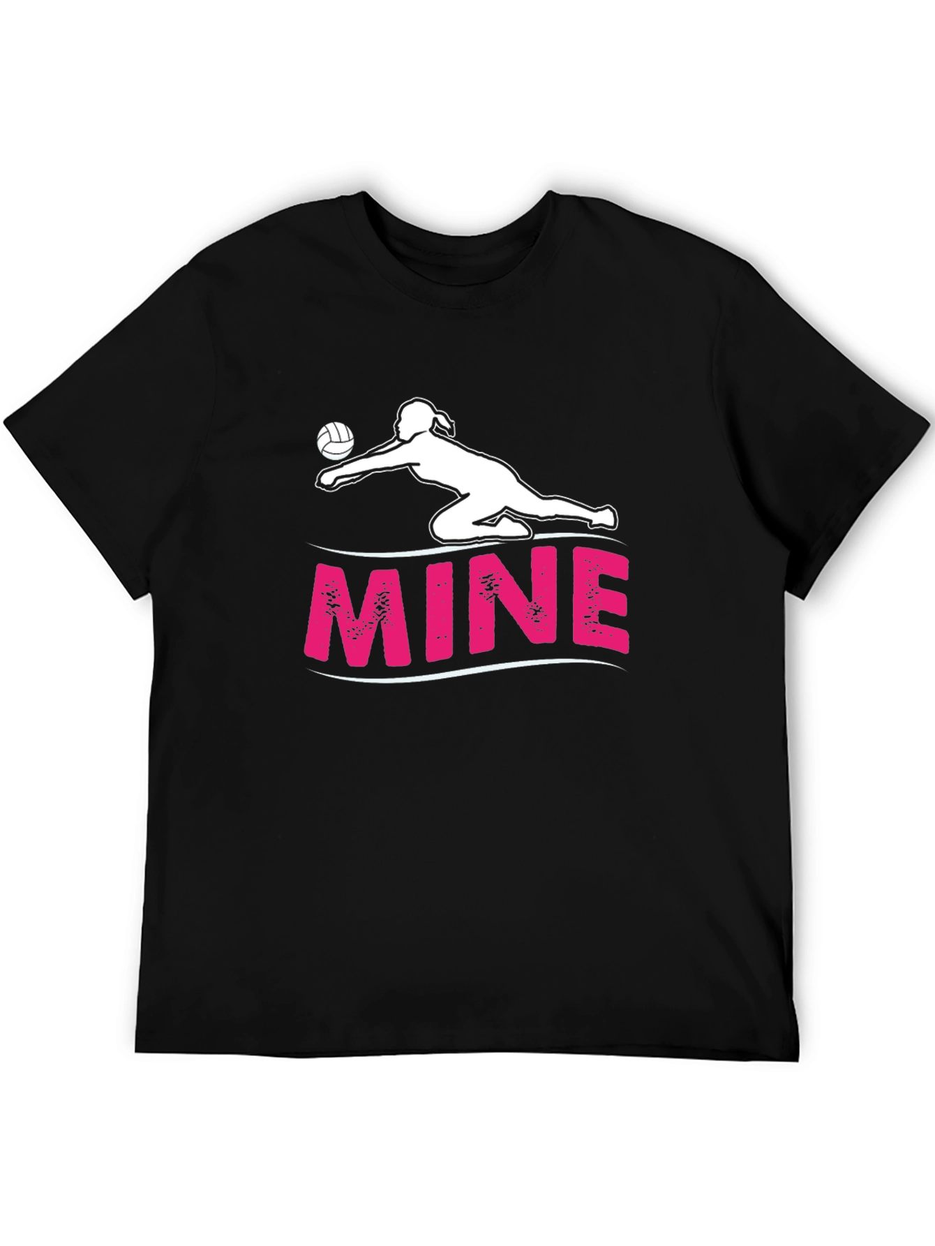 Volleyball Player MINE Graphic T-Shirt
