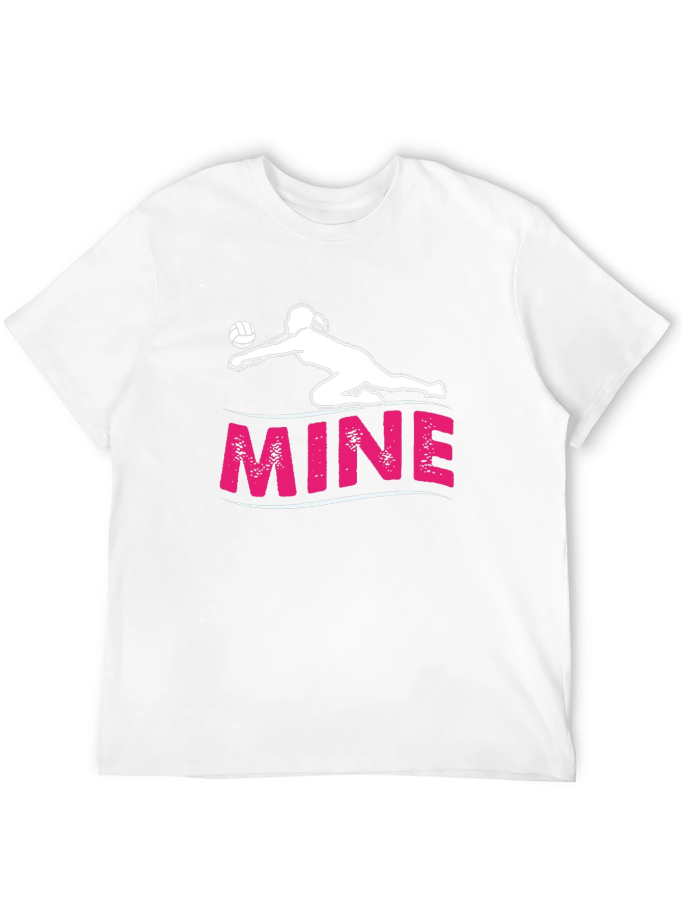 Volleyball Player MINE Graphic T-Shirt