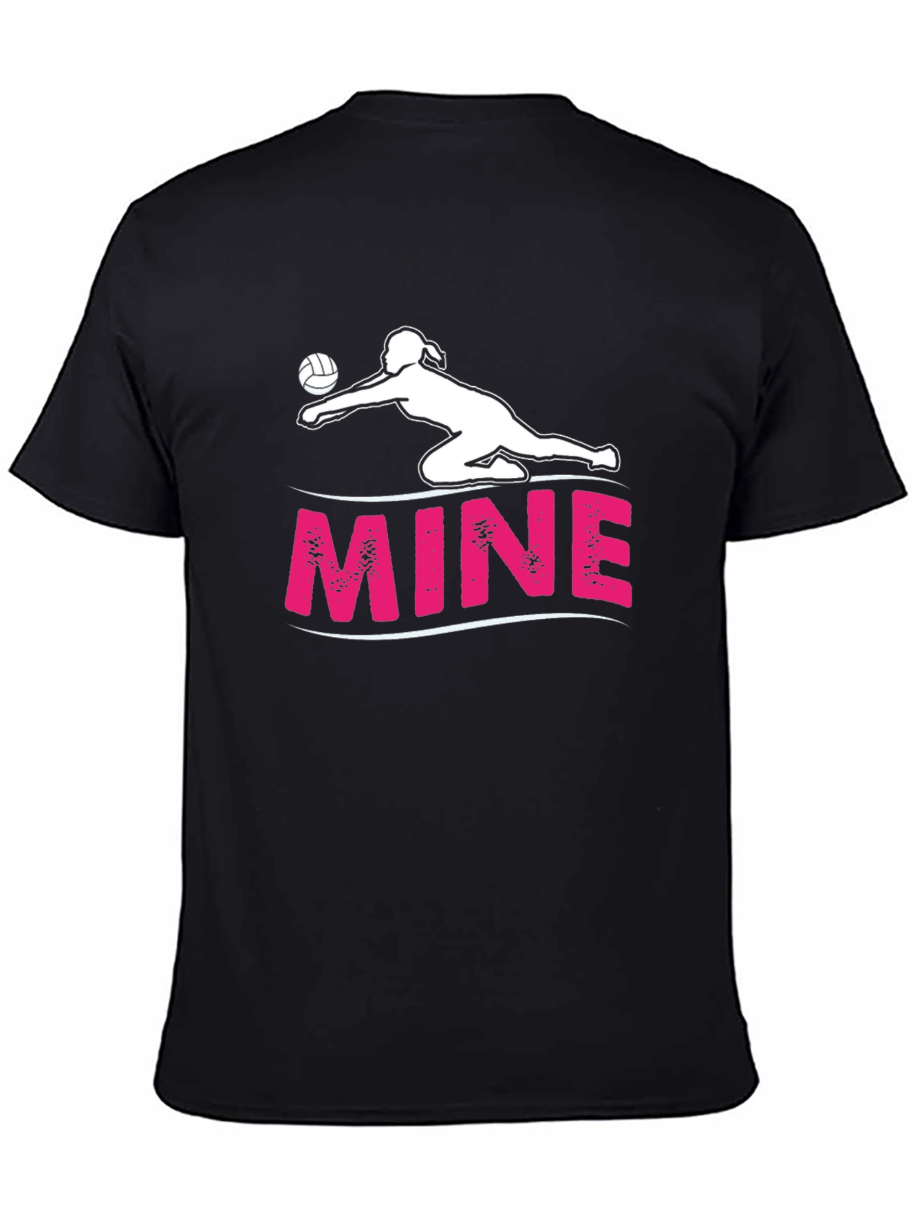 Volleyball Player MINE Graphic T-Shirt