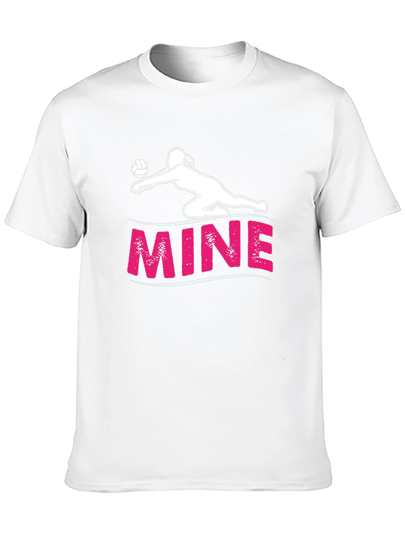 Volleyball Player MINE Graphic T-Shirt