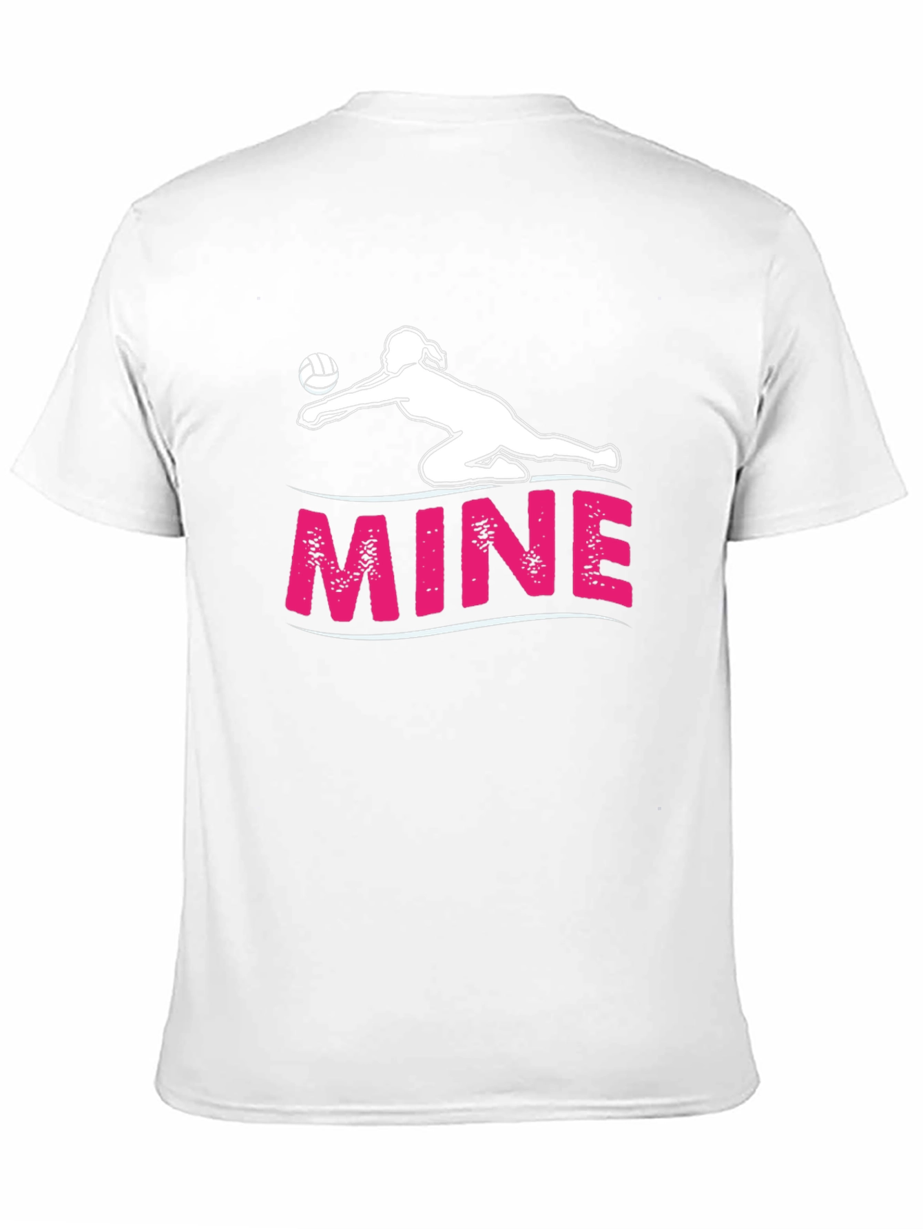 Volleyball Player MINE Graphic T-Shirt