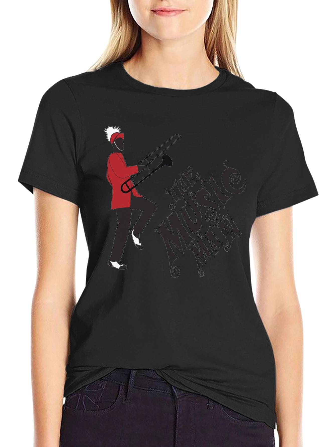 The Music Man T-Shirt - Retro Graphic Tee